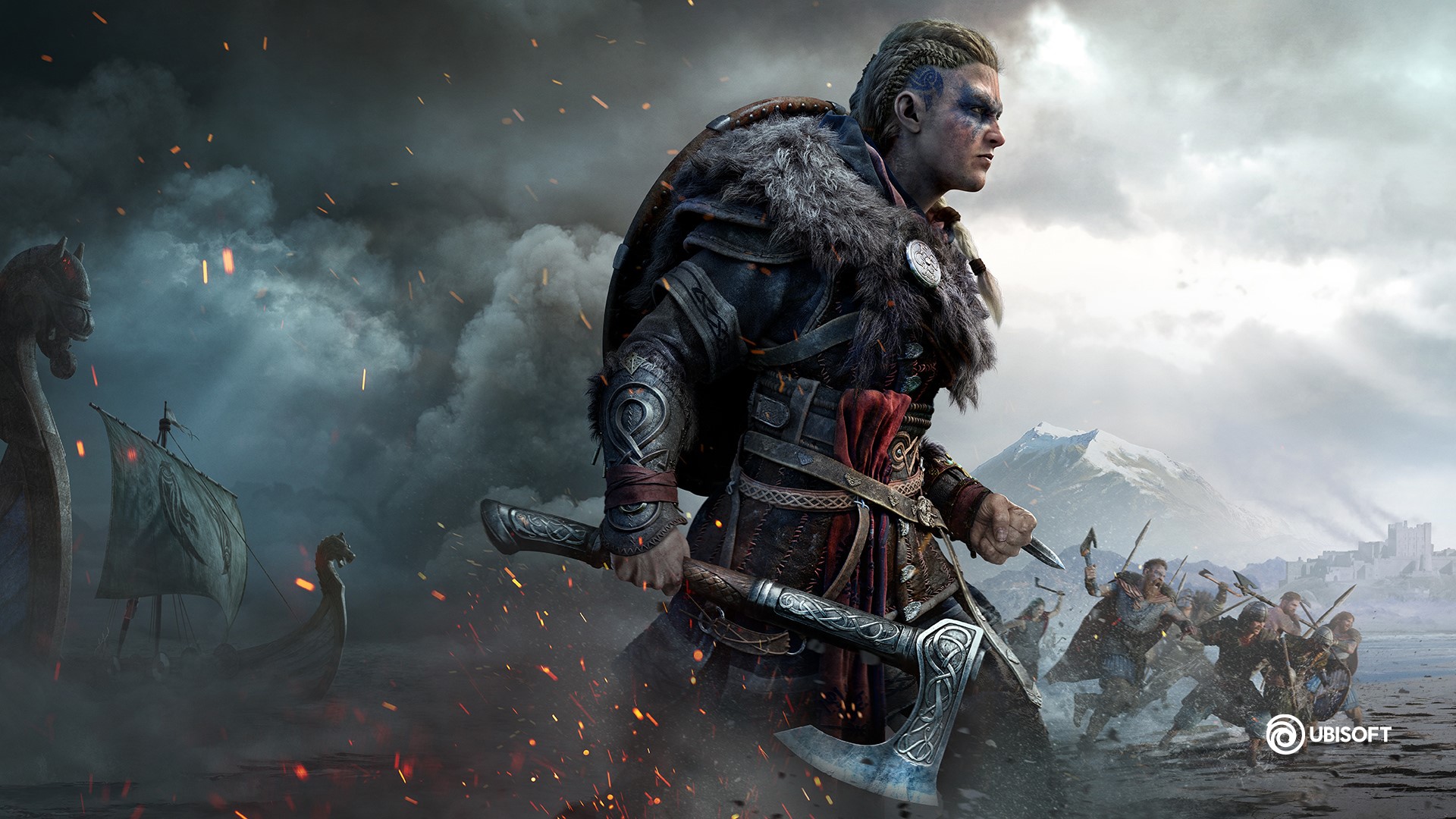 Eivor from Assassin's Creed Valhalla HD Wallpaper