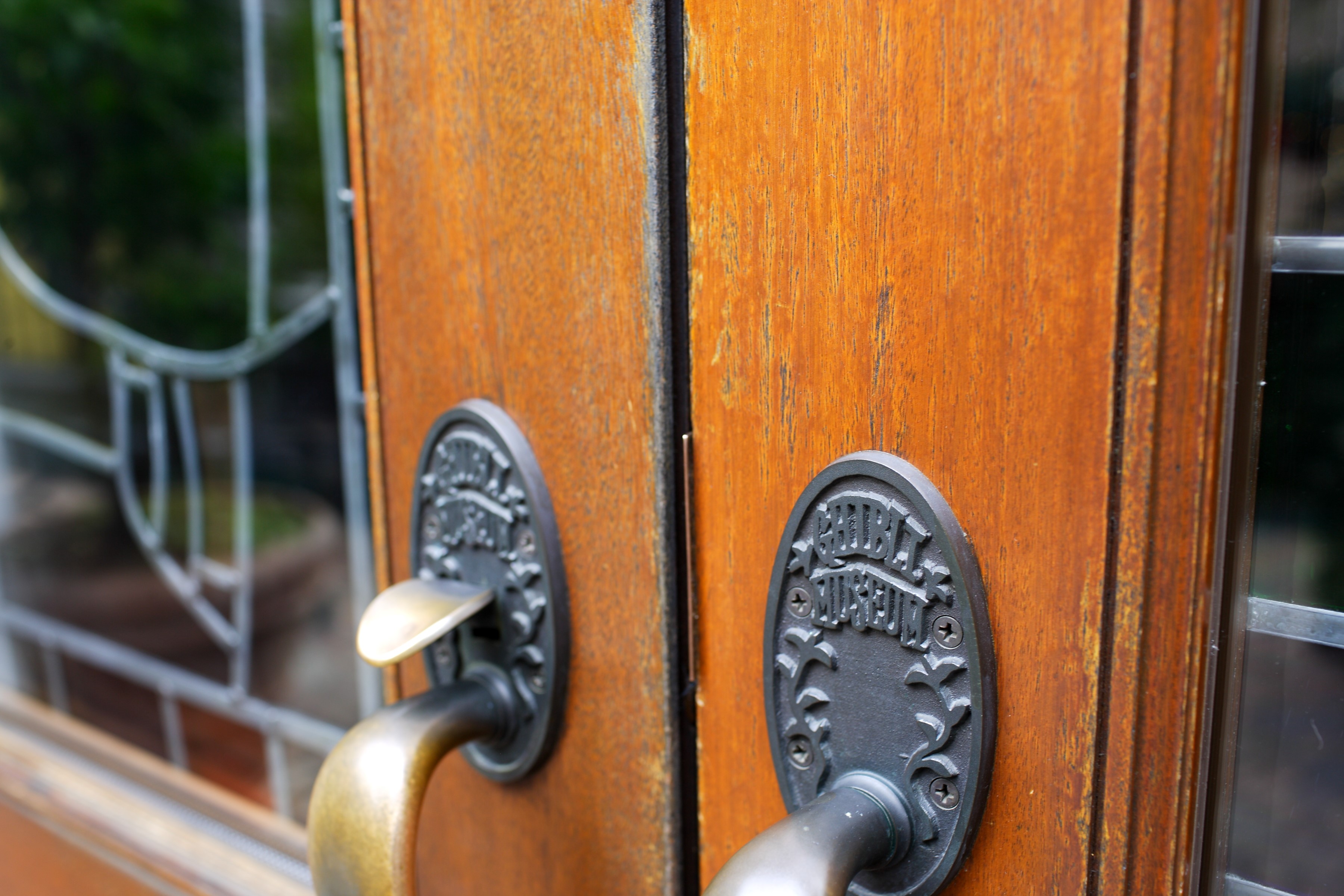 Studio Ghibli metal door handles HD Wallpaper