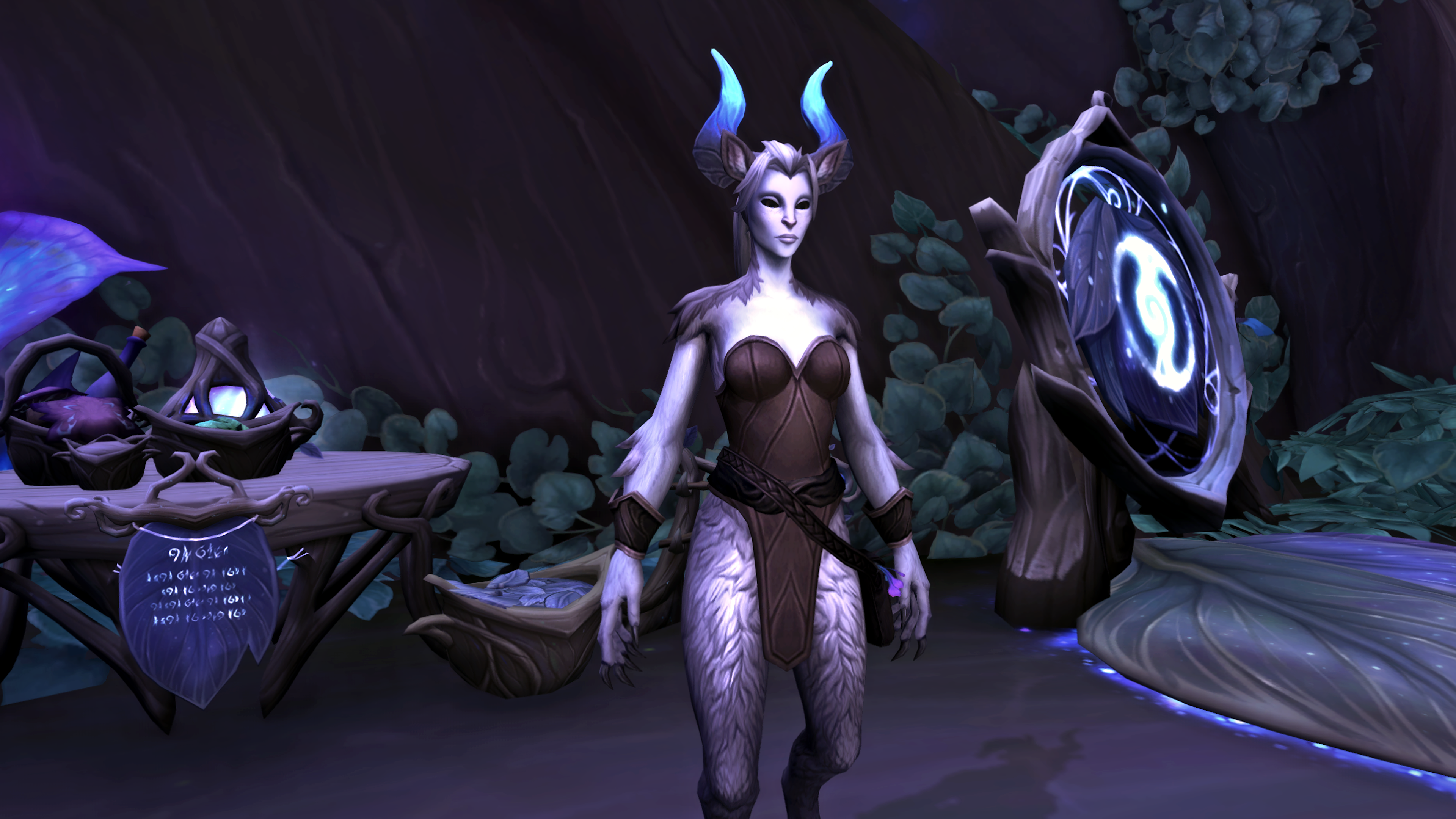 Night Fae from World of Warcraft HD Wallpaper