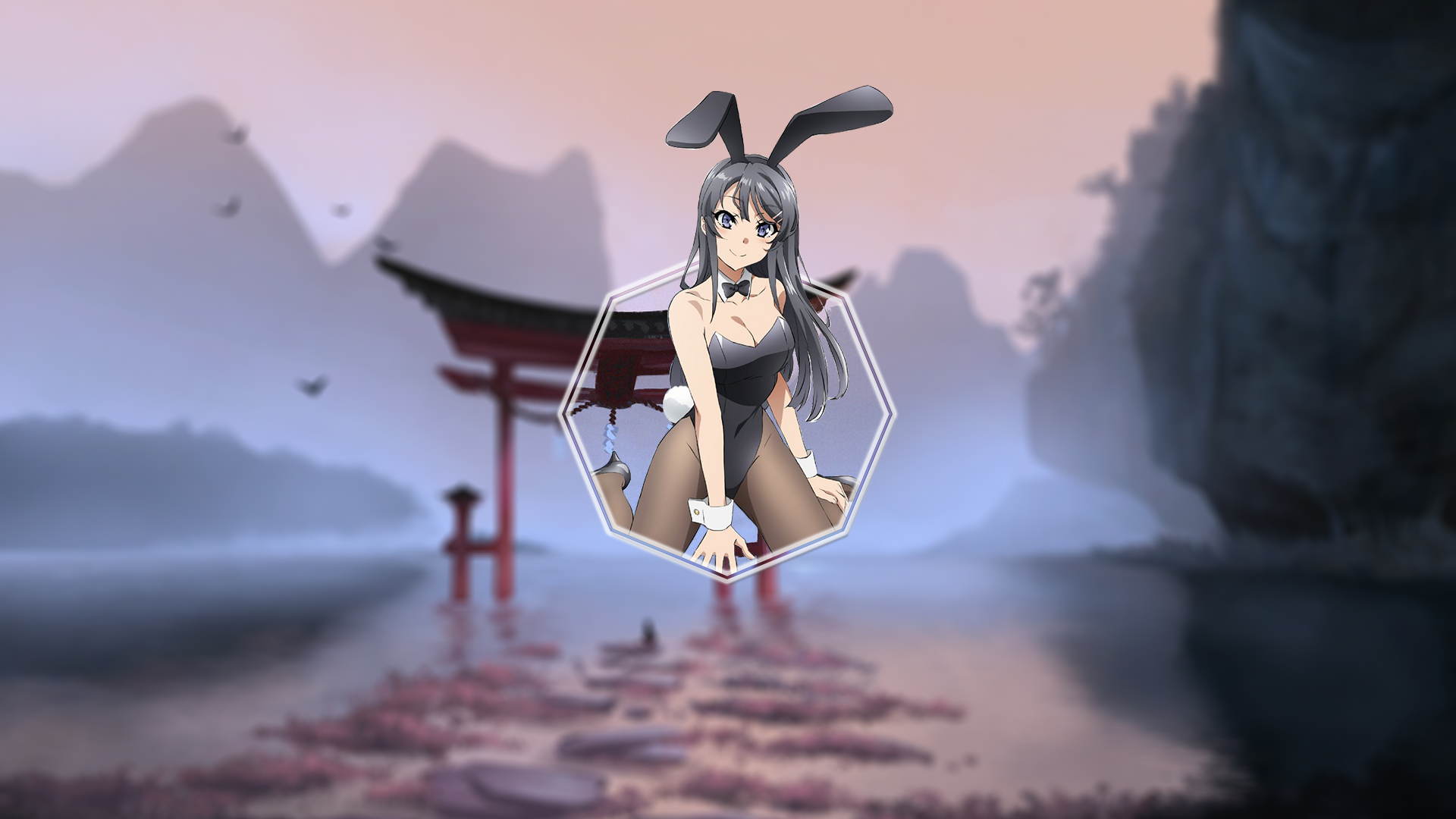 Sakurajima Mai from Seishun Buta Yarō wa Bunny Girl-senpai no Yume wo Minai HD Wallpaper