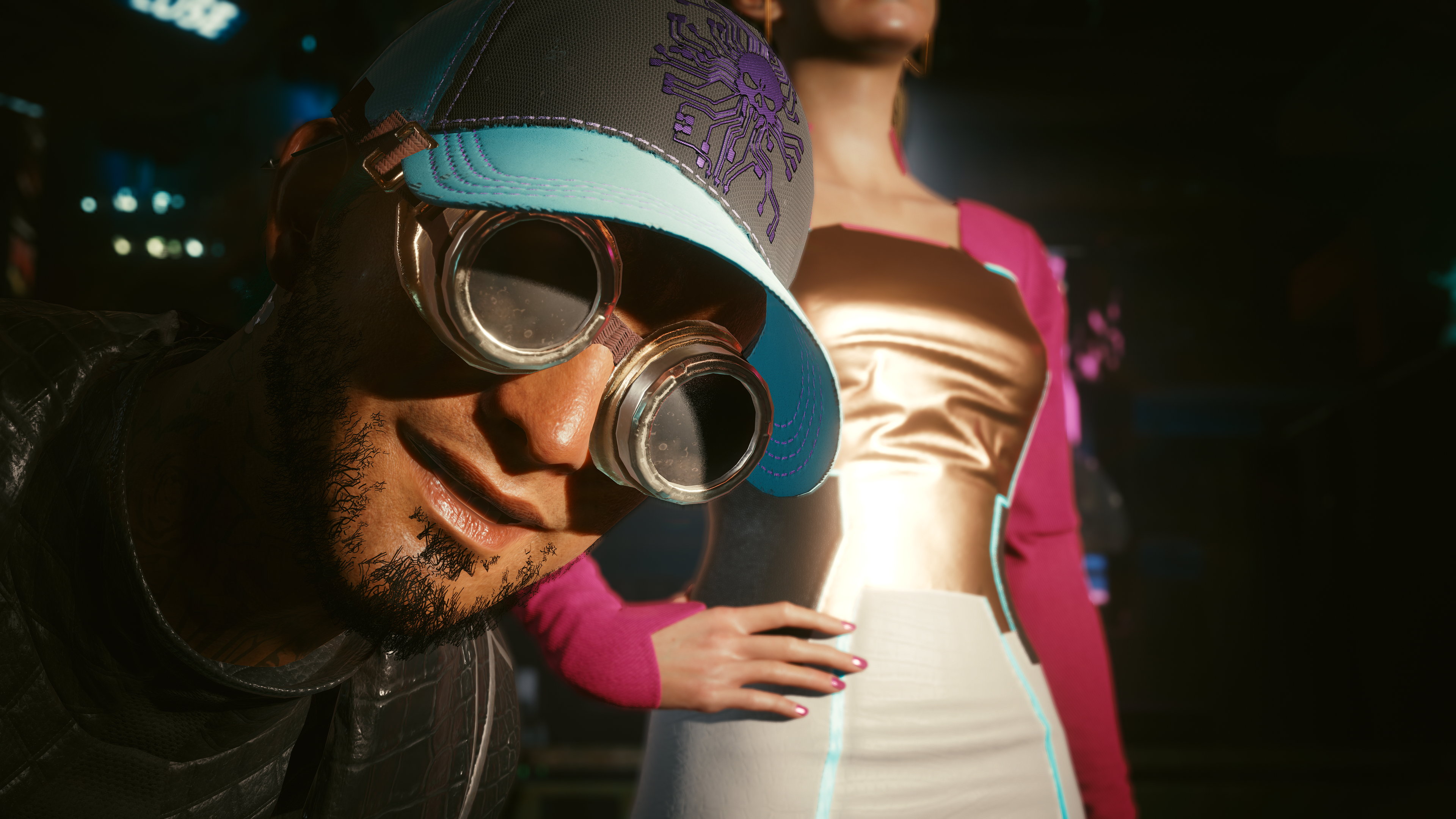 Male V from Cyberpunk 2077 HD Wallpaper