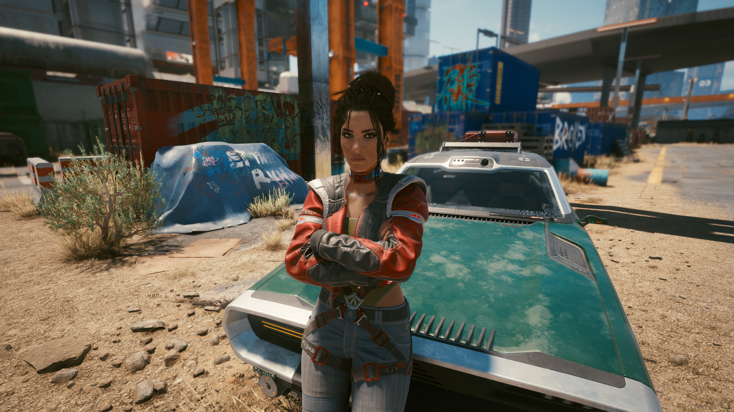 Panam Palmer from Cyberpunk 2077 HD Wallpaper