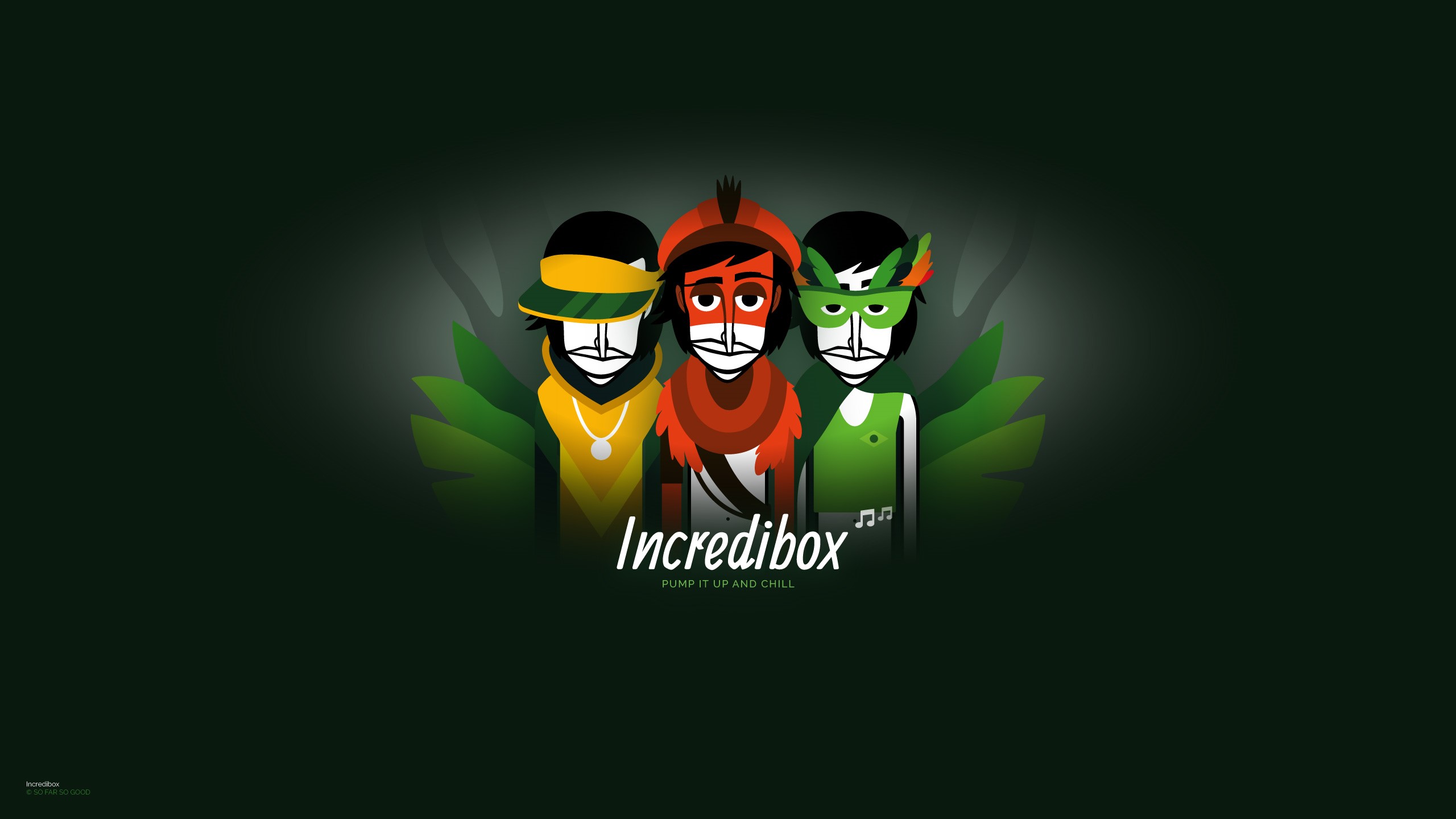 Incredibox Pump It Up and Chill characters HD Wallpaper