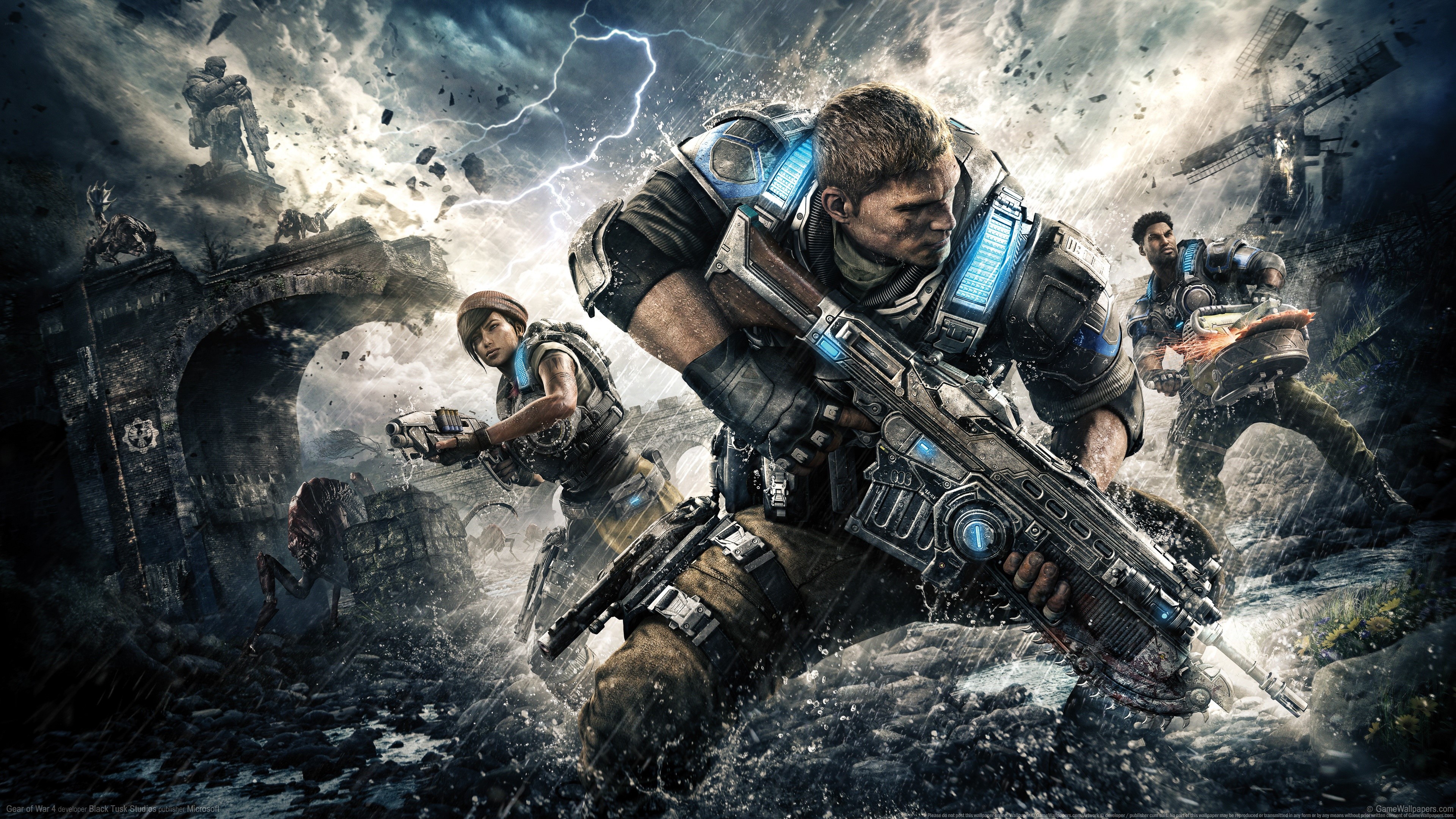 Gears of War 5 4K Lightning War HD Wallpaper