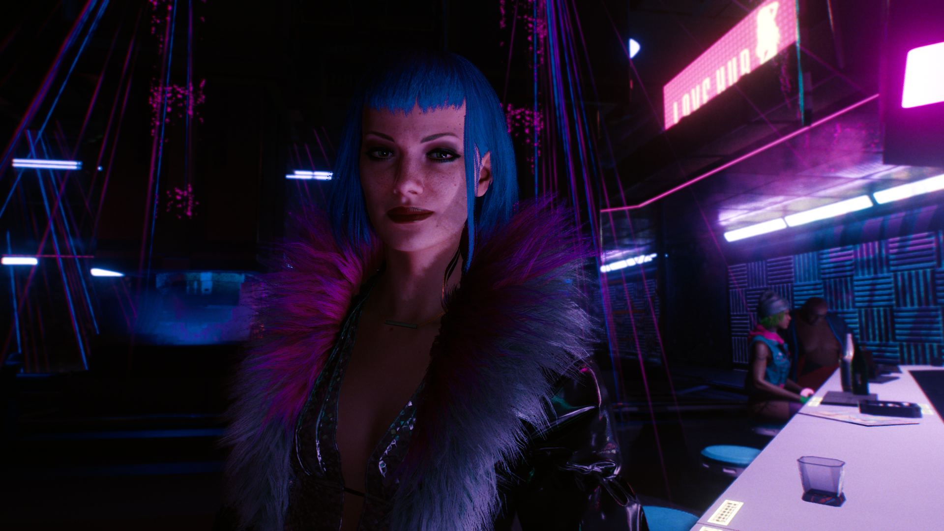 Evelyn Parker from Cyberpunk 2077 HD Wallpaper