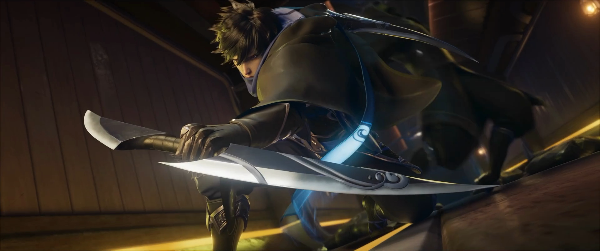 Character with swords from Arena of Valor HD Wallpaper