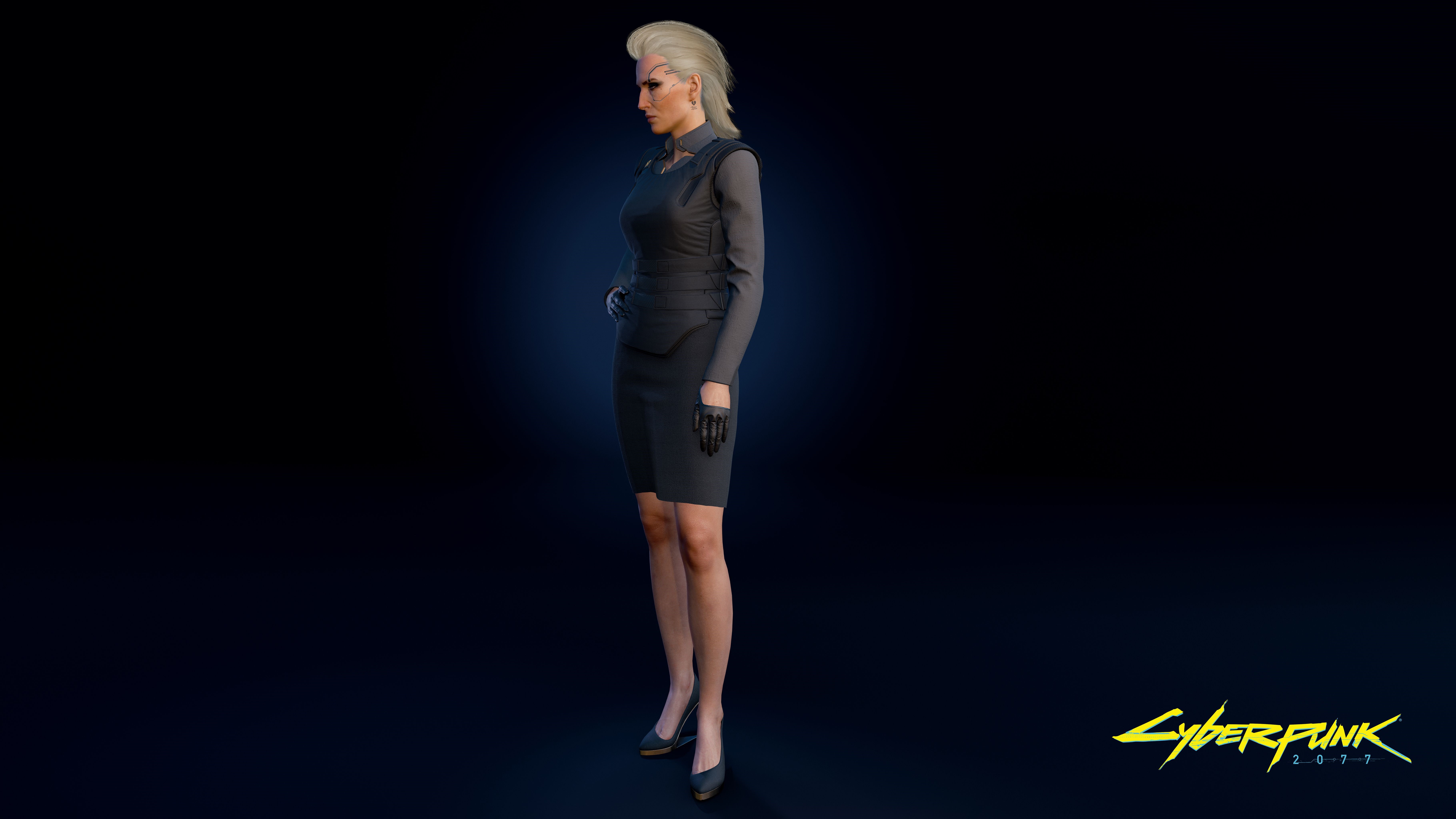 Meredith Stout from Cyberpunk 2077 HD Wallpaper