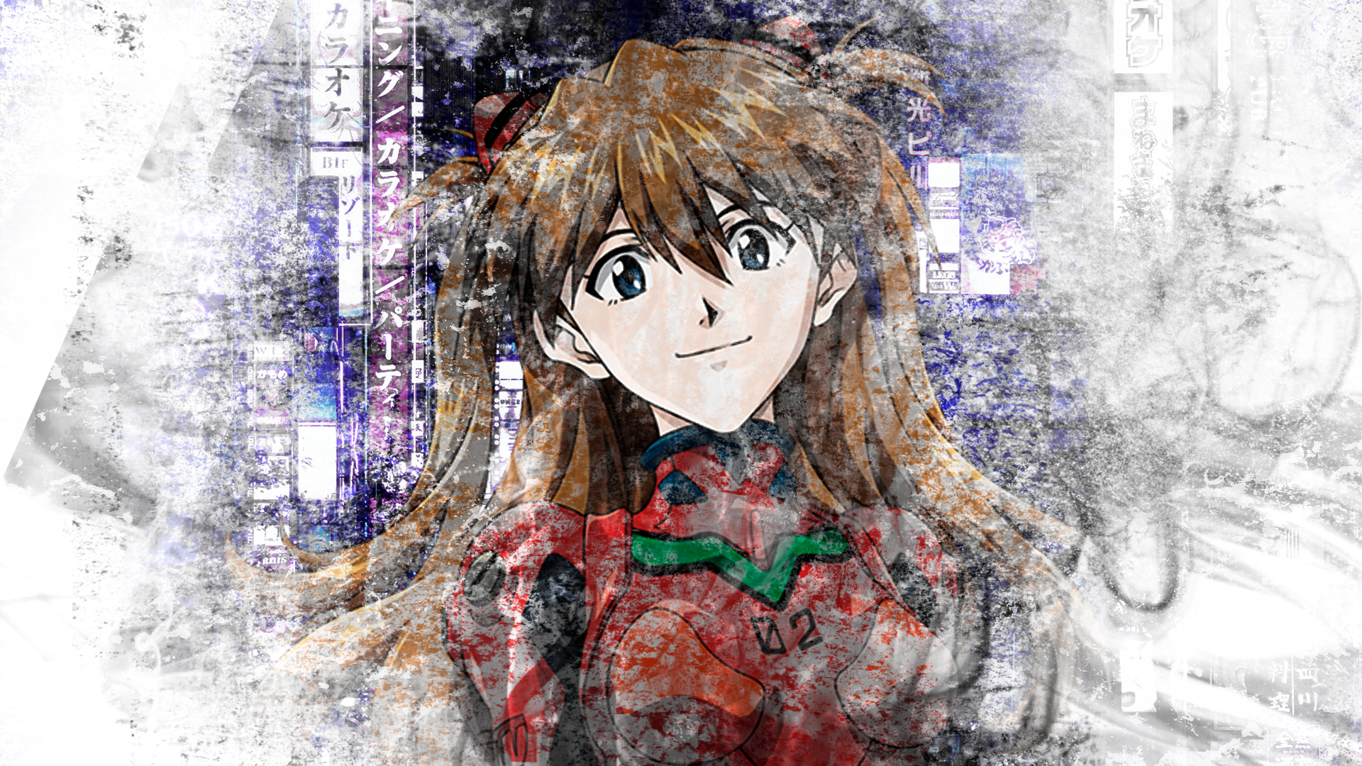 Asuka Langley Soryu from Neon Genesis Evangelion HD Wallpaper