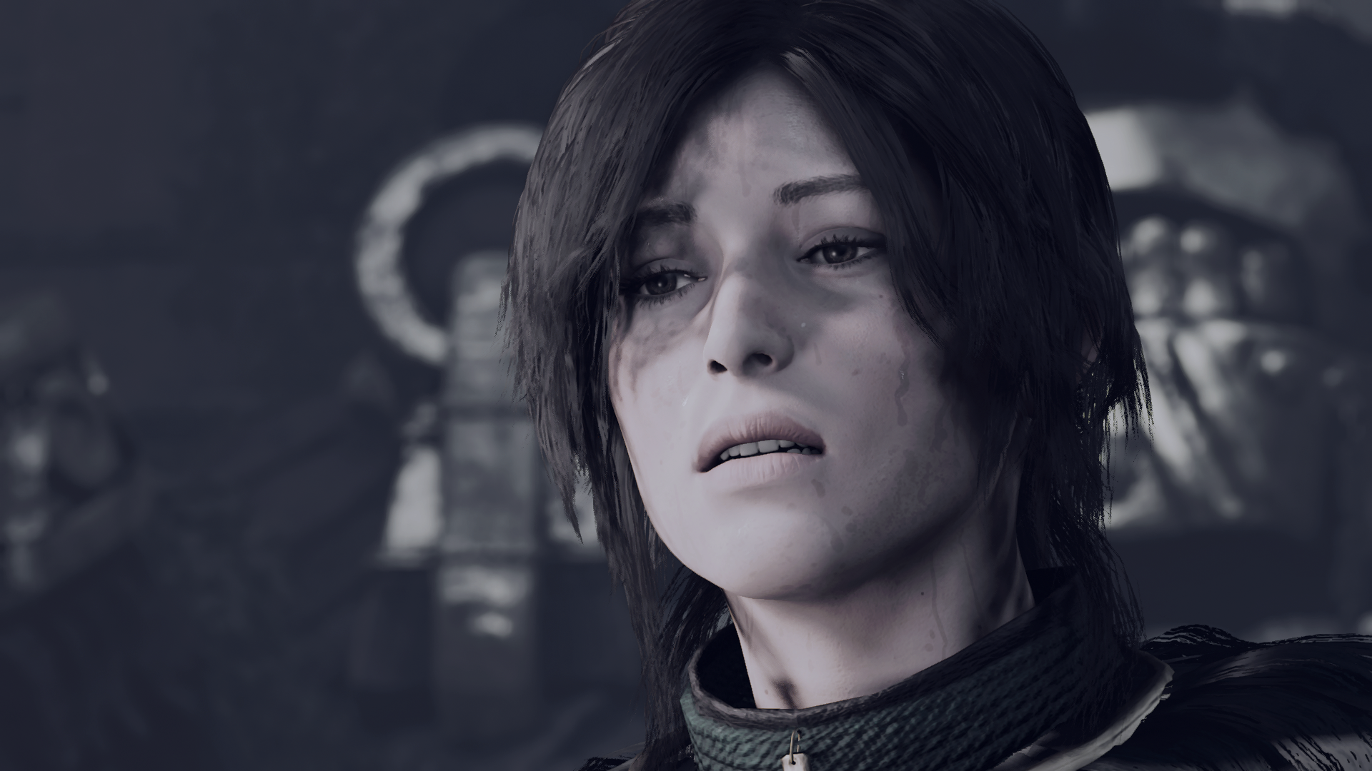 Lara Croft from Tomb Raider (2013) portrait HD Wallpaper