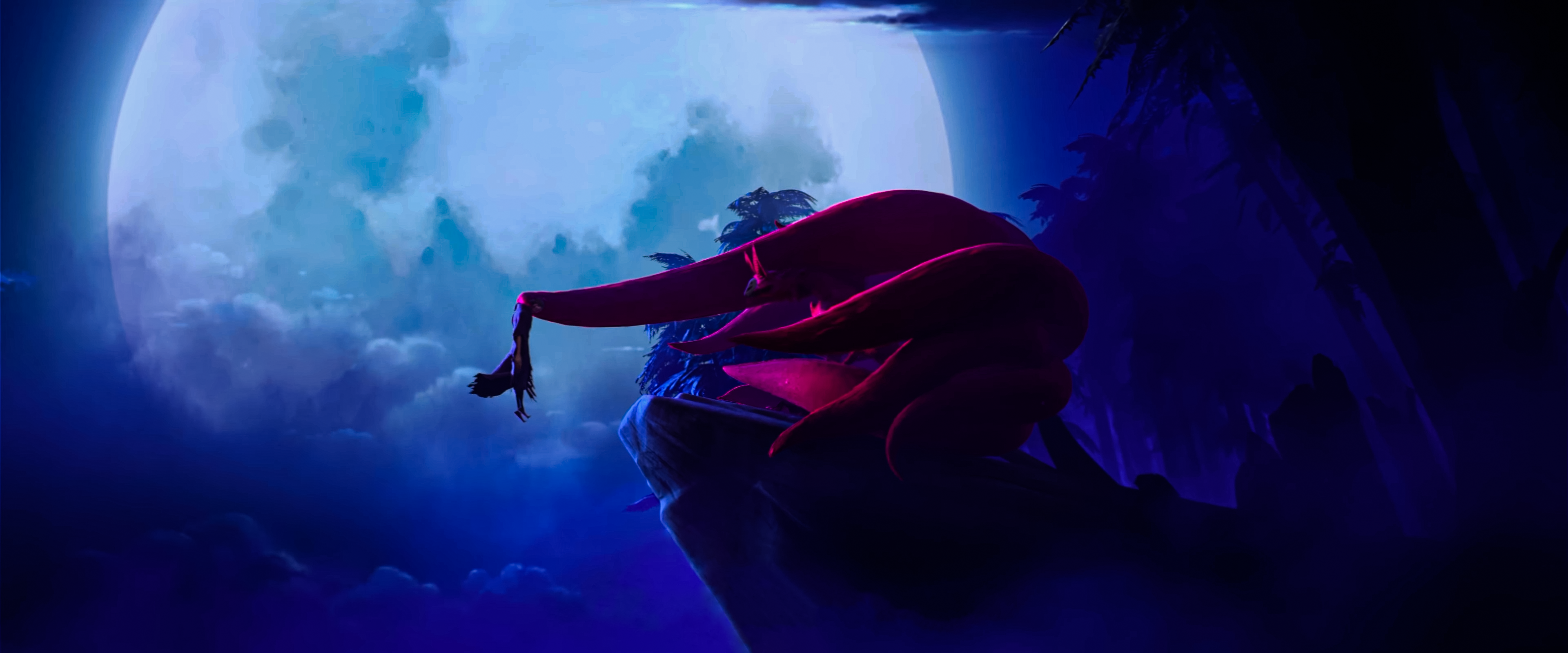 4K Legend of Deification animation night Moon HD Wallpaper