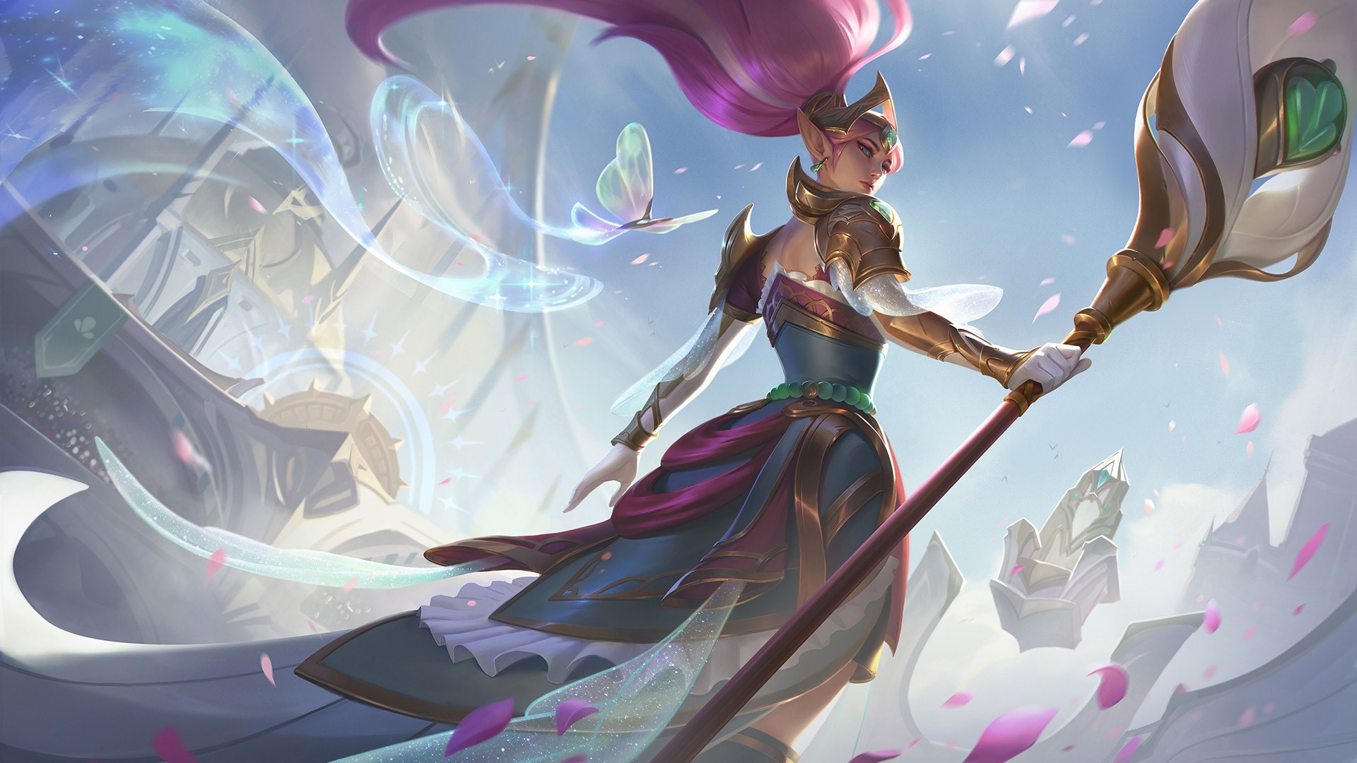 Janna from League of Legends HD Wallpaper