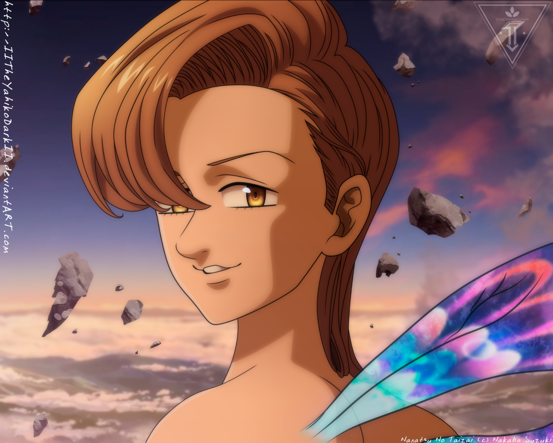 Fairy King Harlequin from Nanatsu no Taizai HD Wallpaper