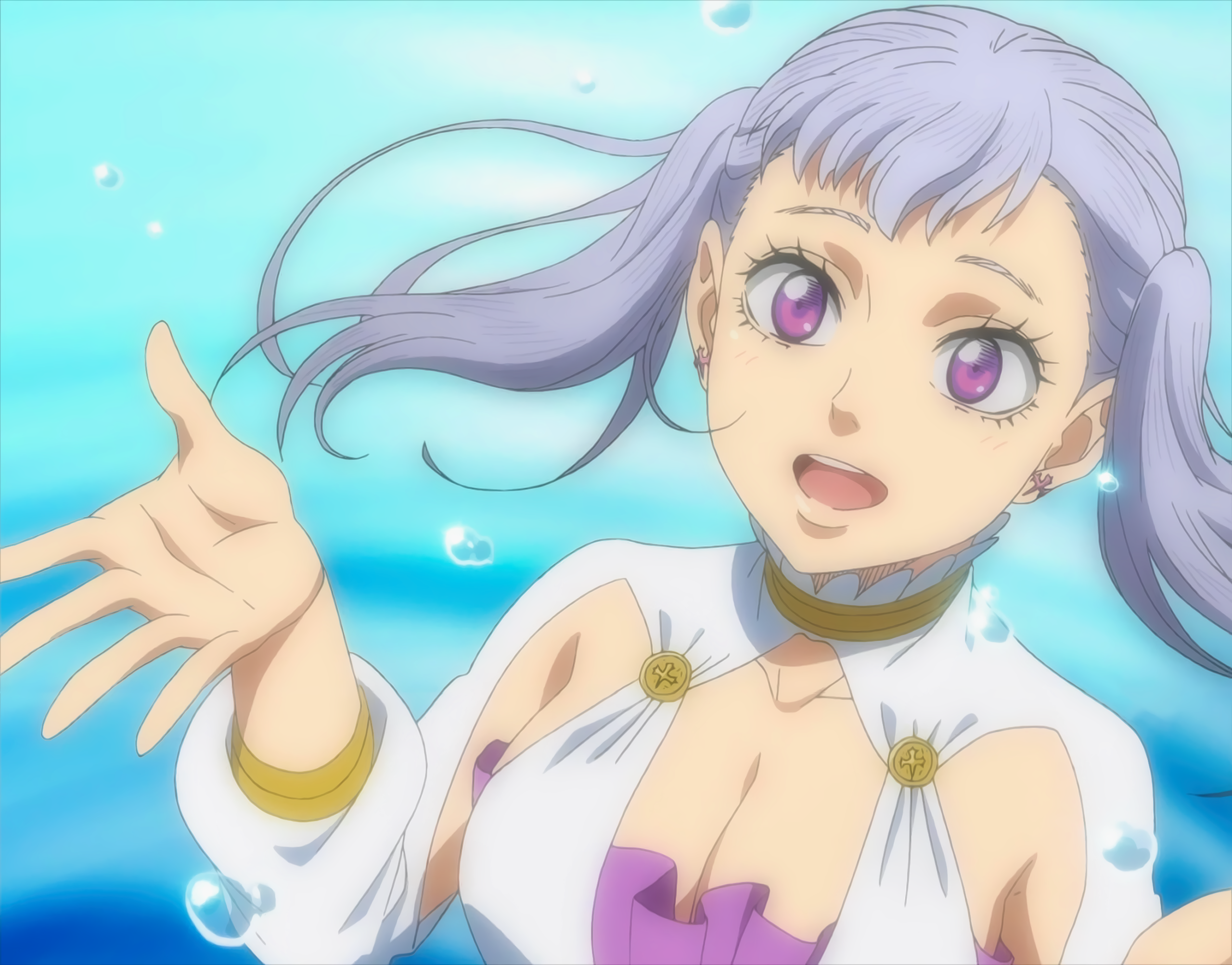 Noelle Silva from Black Clover underwater HD Wallpaper