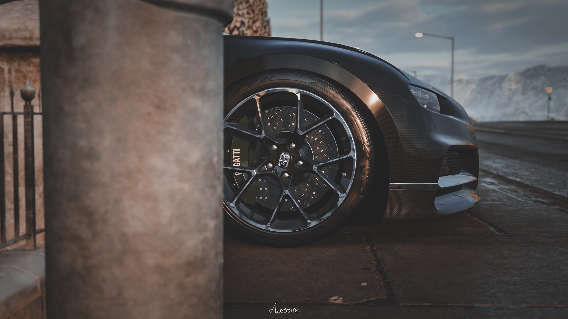 Bugatti Chiron from Forza Horizon 4 HD Wallpaper