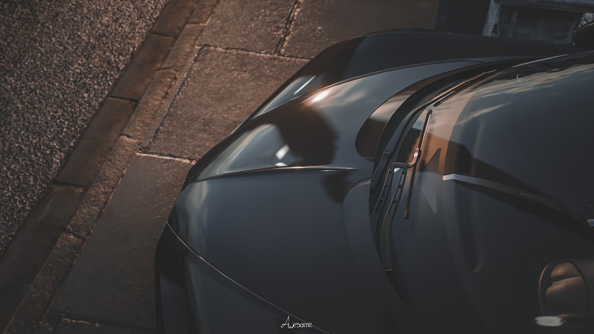 Bugatti Chiron from Forza Horizon 4 HD Wallpaper