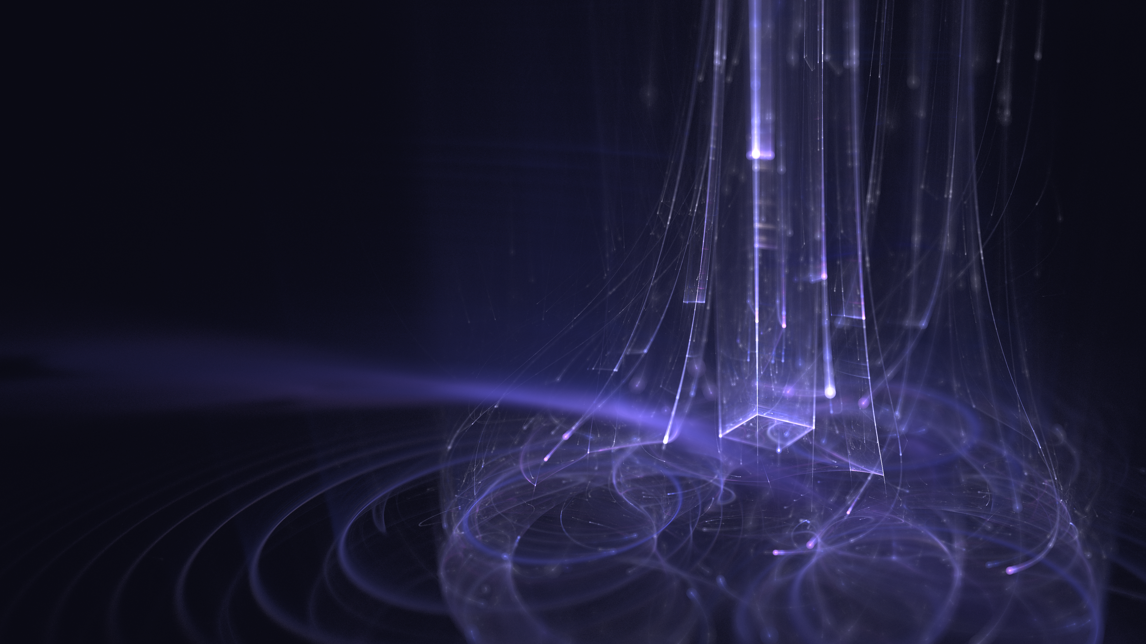 4K Abstract 3D Fractal Art HD Wallpaper
