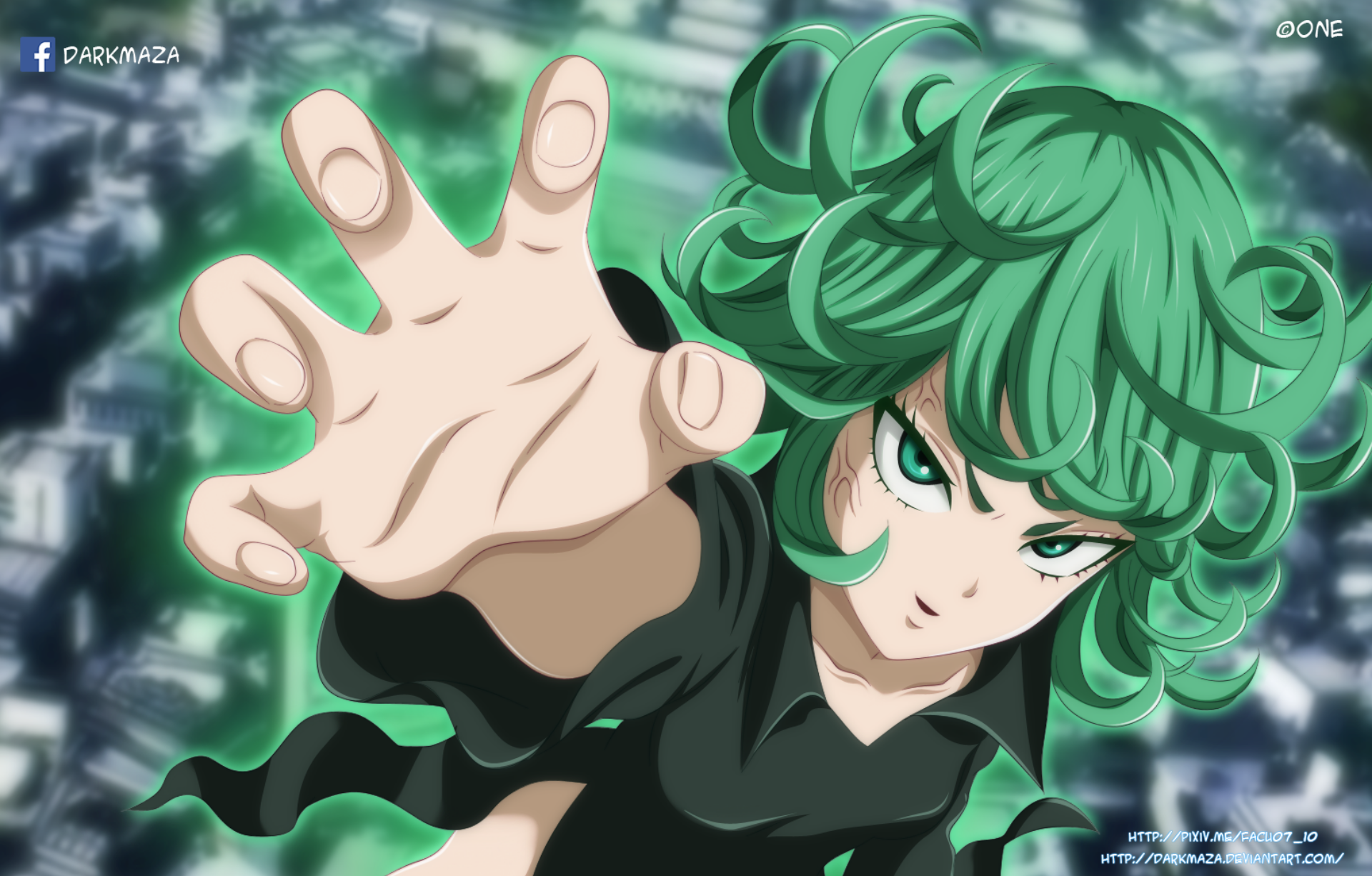 Tatsumaki from One-Punch Man HD Wallpaper