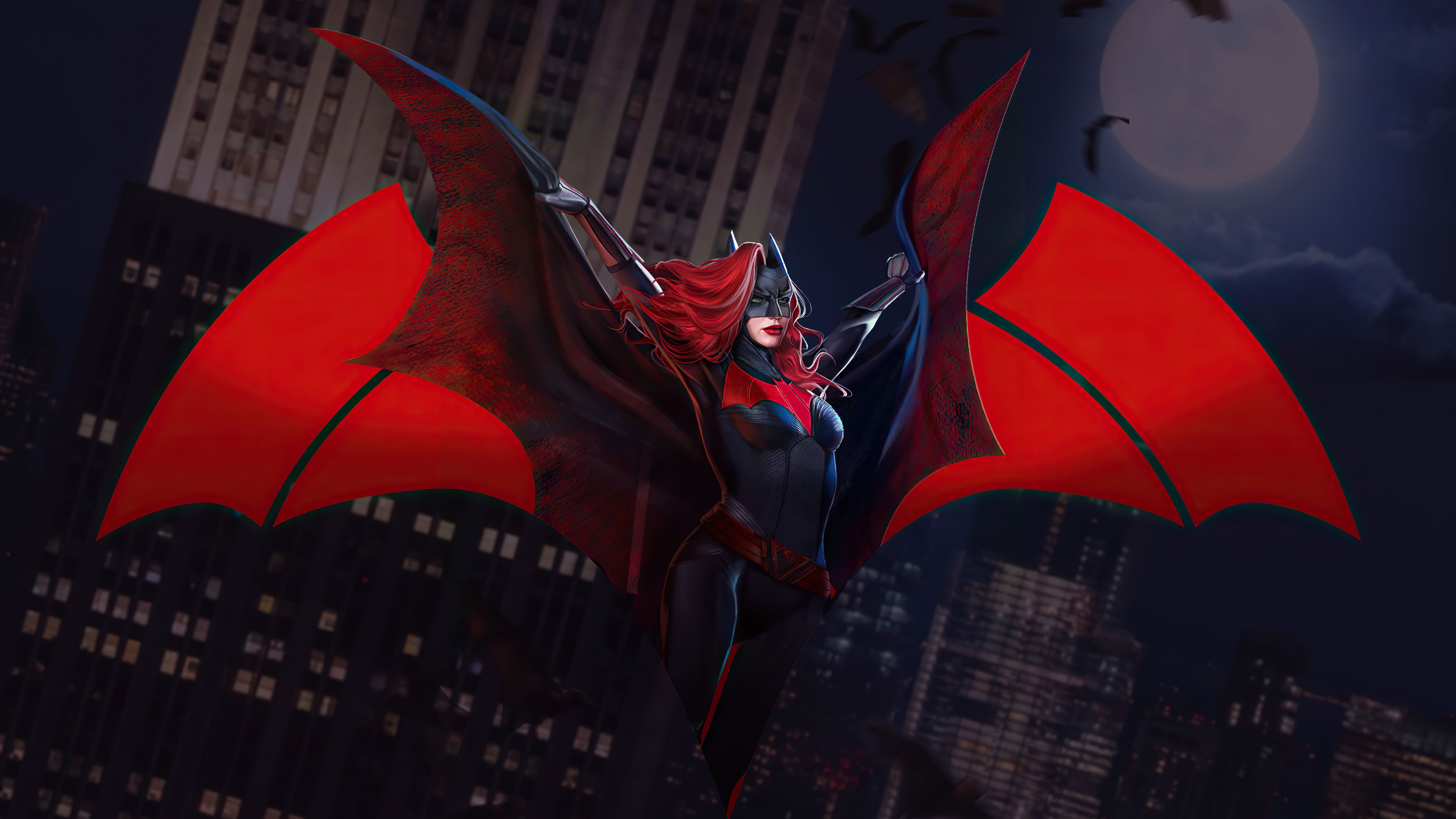 Batwoman from Injustice 2 in 4K HD Wallpaper