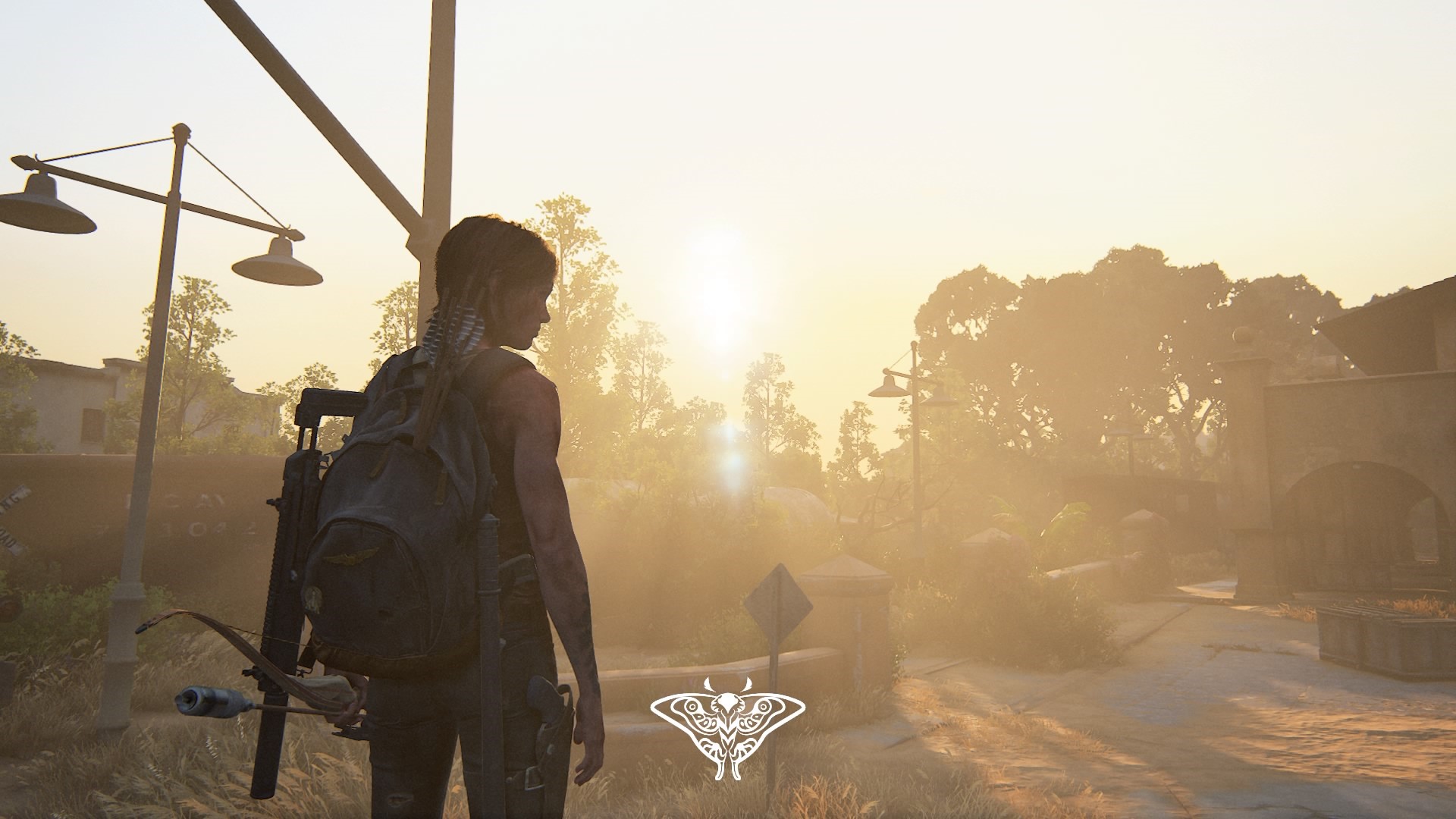 Ellie from The Last of Us 2 with a bow HD Wallpaper