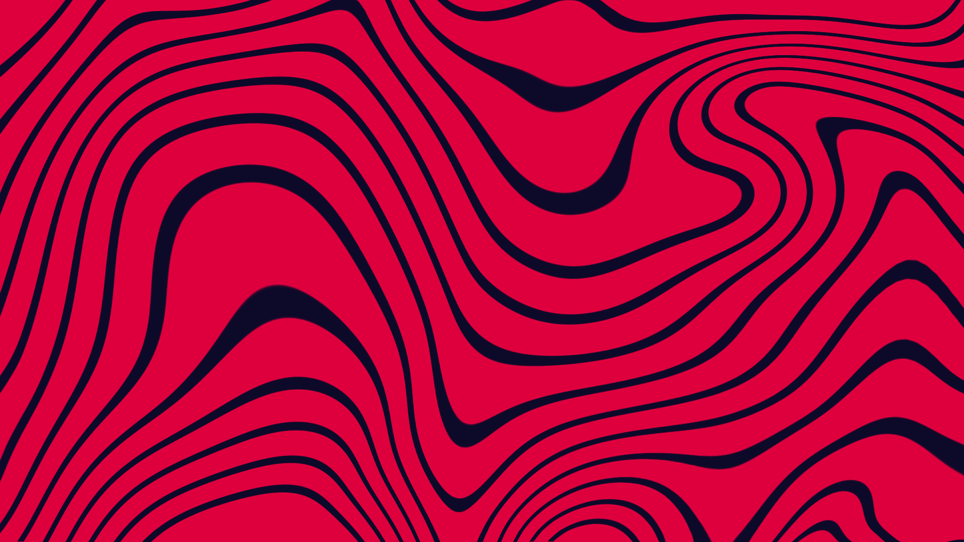 Red and black abstract wavy pattern HD Wallpaper