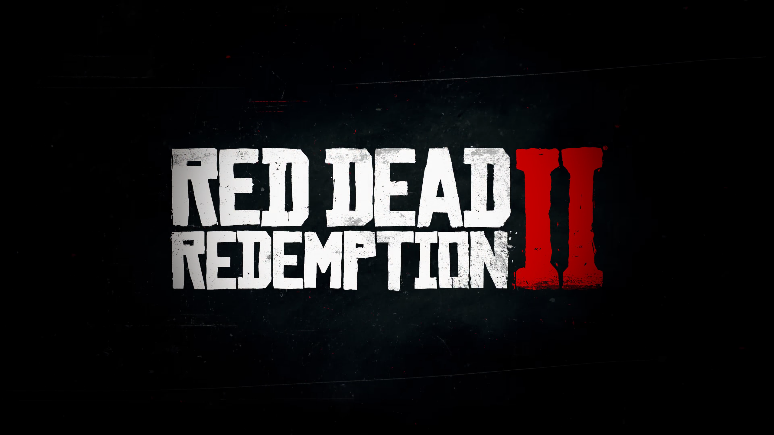 Red Dead Redemption 2 Logo HD Wallpaper