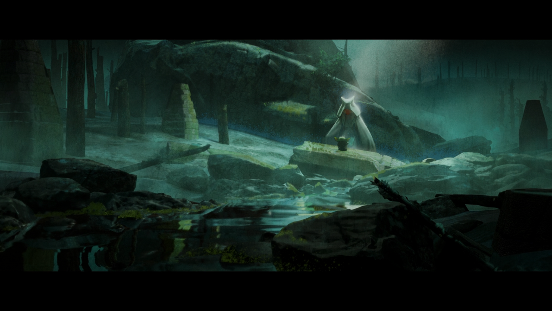Ahsoka Tano and Grogu in Star Wars: The Mandalorian HD Wallpaper