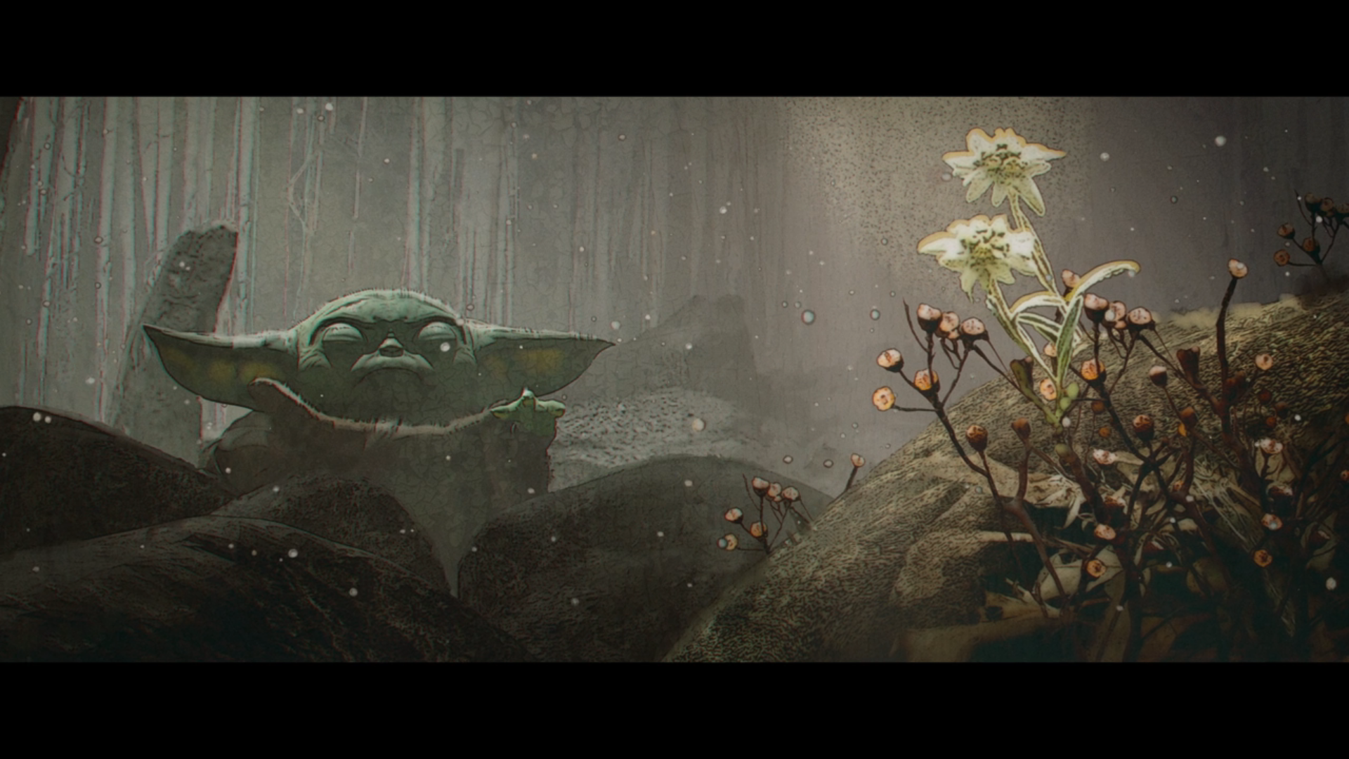 Grogu from The Mandalorian in Star Wars HD Wallpaper