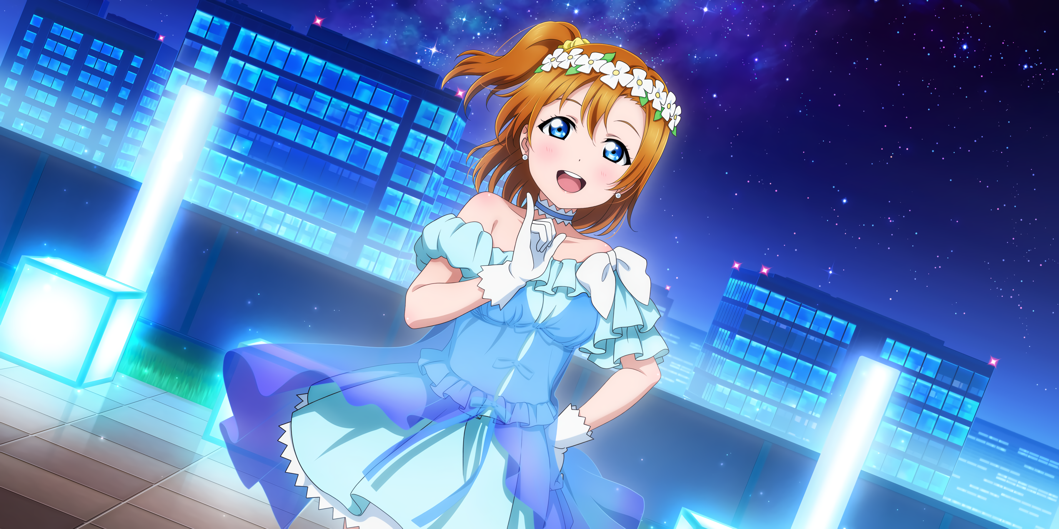 Kousaka Honoka from Love Live! Series HD Wallpaper