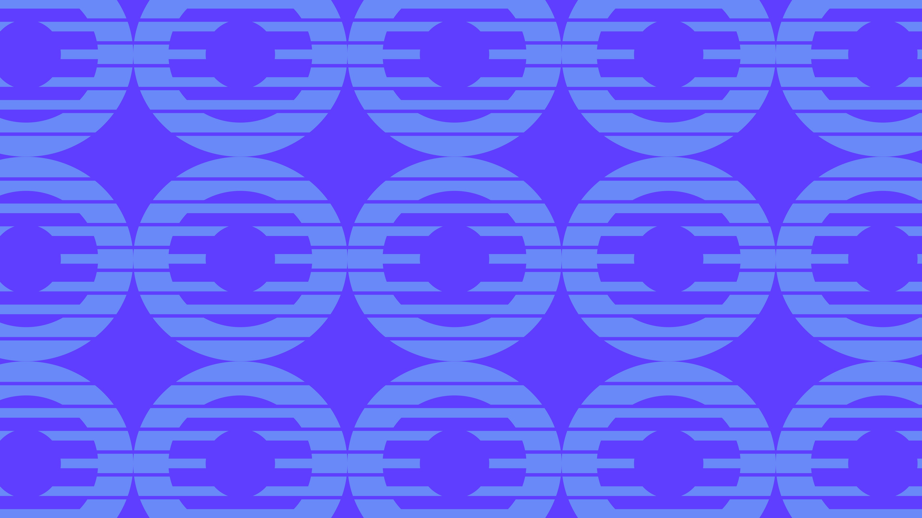 4K purple abstract geometric pattern HD Wallpaper