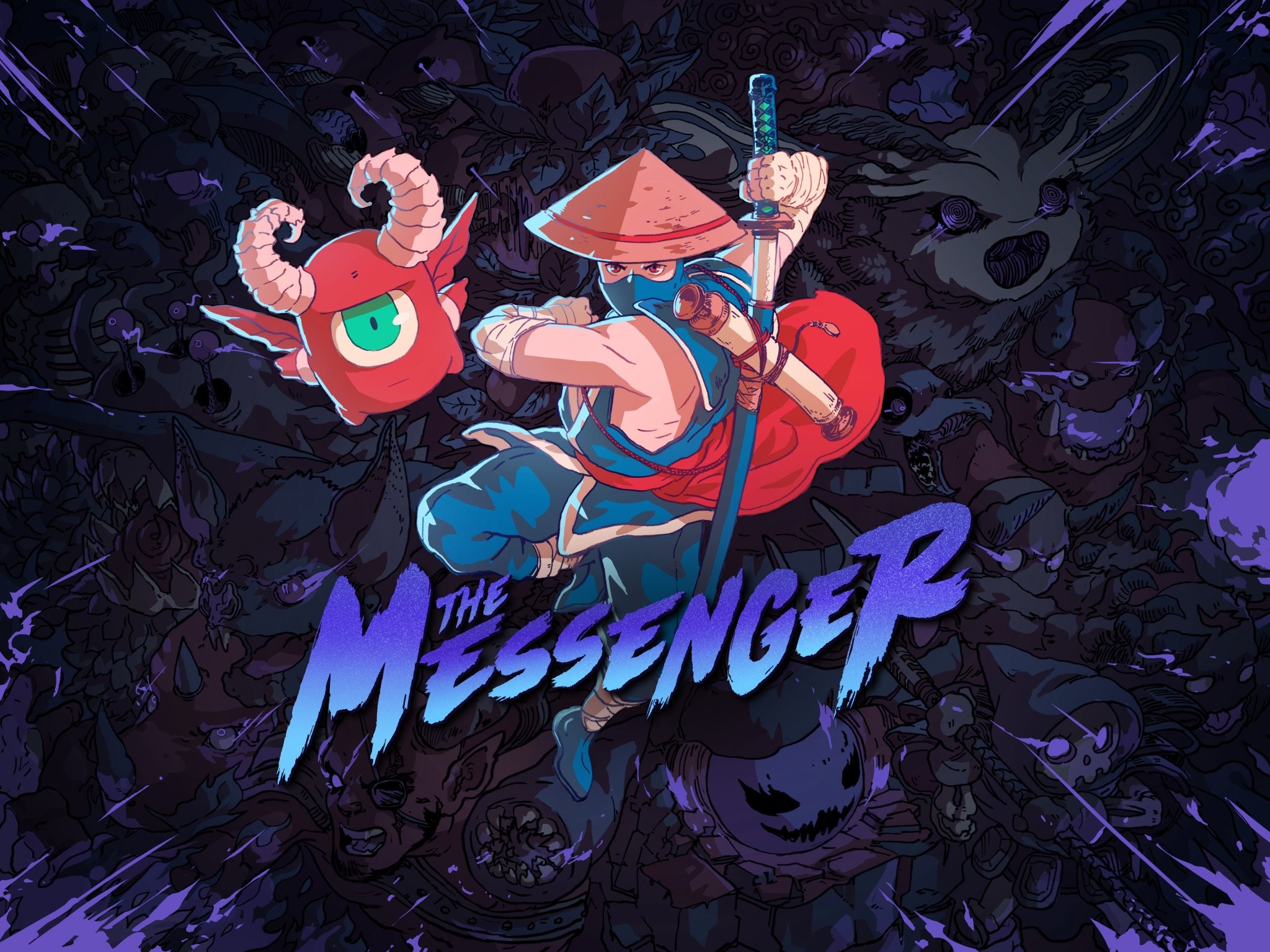 The Messenger video game art HD Wallpaper