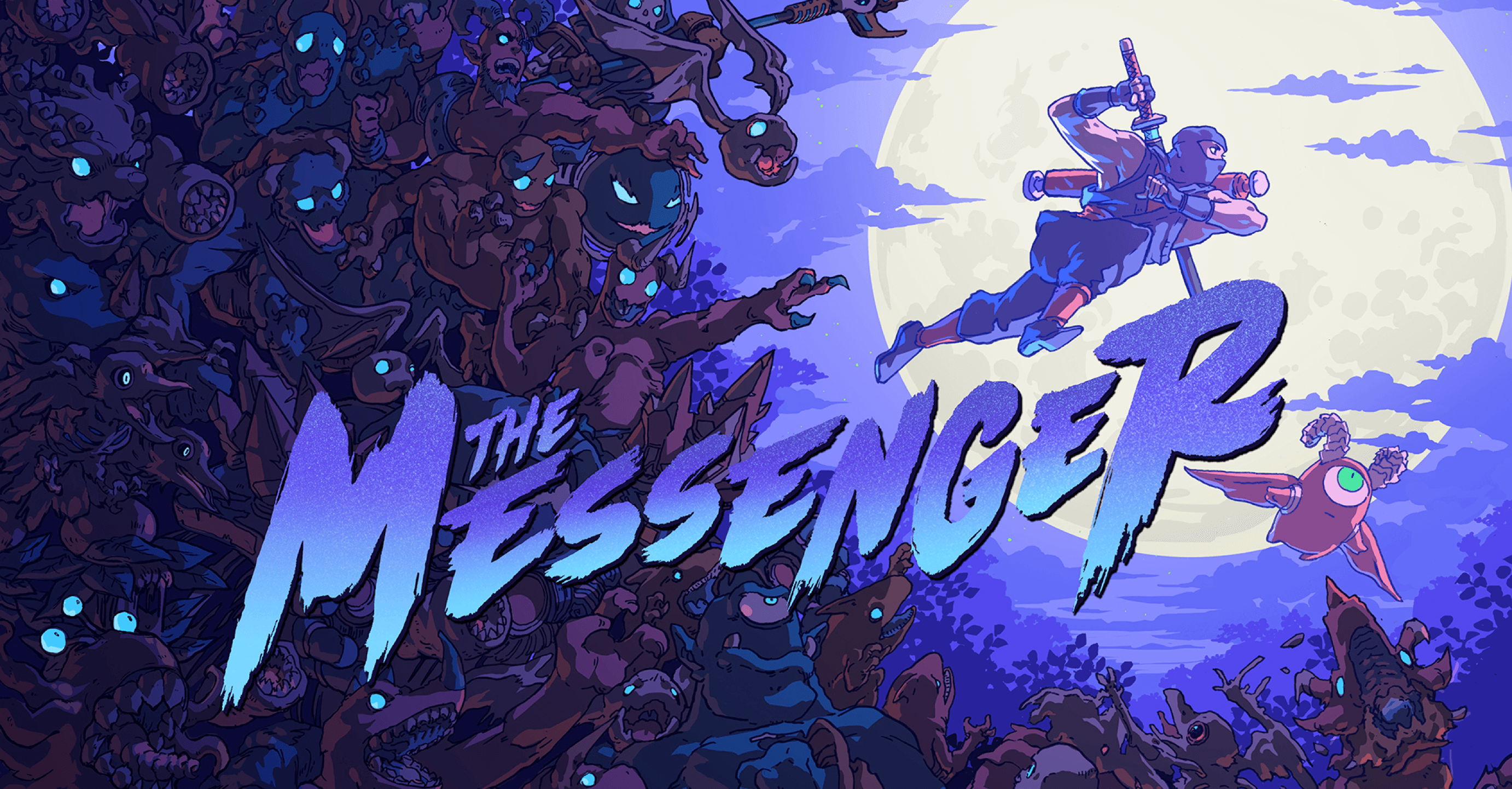 The Messenger video game art HD Wallpaper