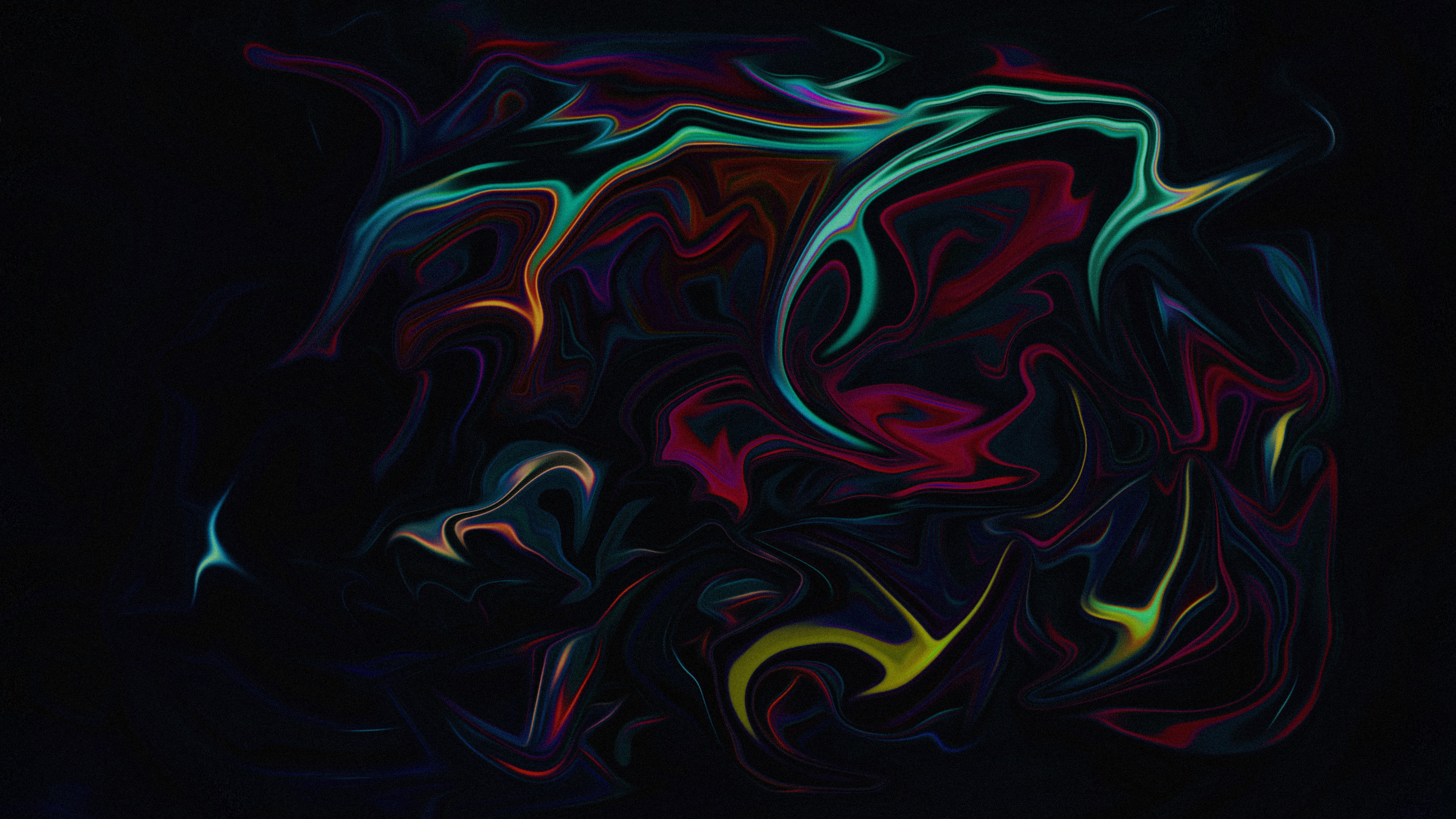 Abstract colorful liquid artwork HD Wallpaper