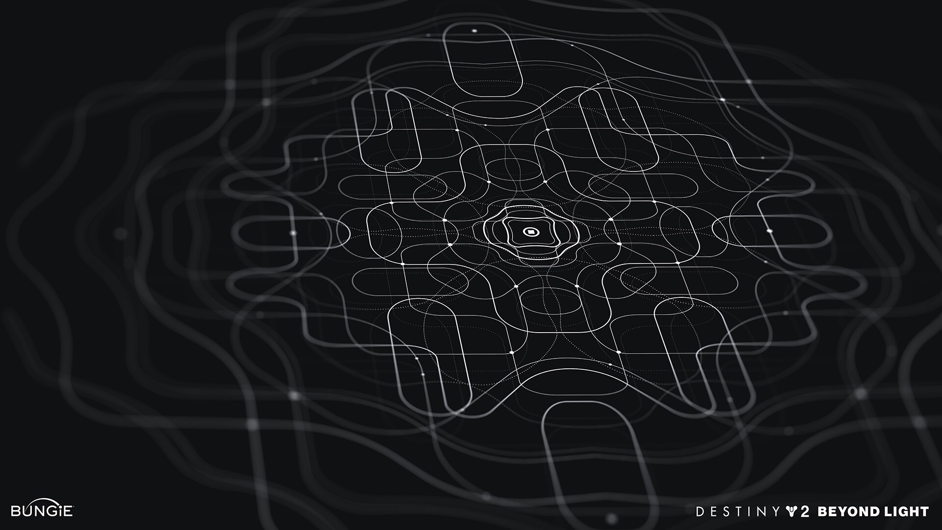 Destiny 2 Beyond Light Bungie Logo Abstract Lines HD Wallpaper