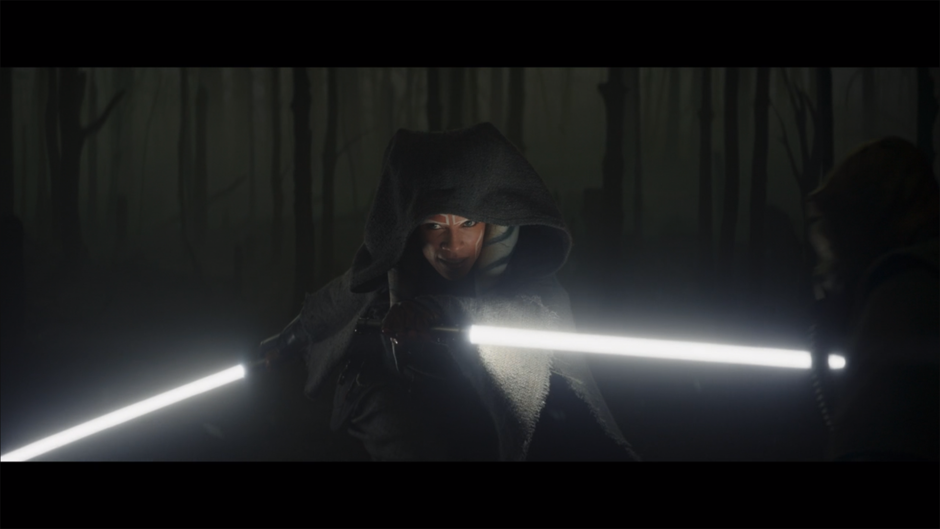 Ahsoka Tano from Star Wars with lightsabers HD Wallpaper