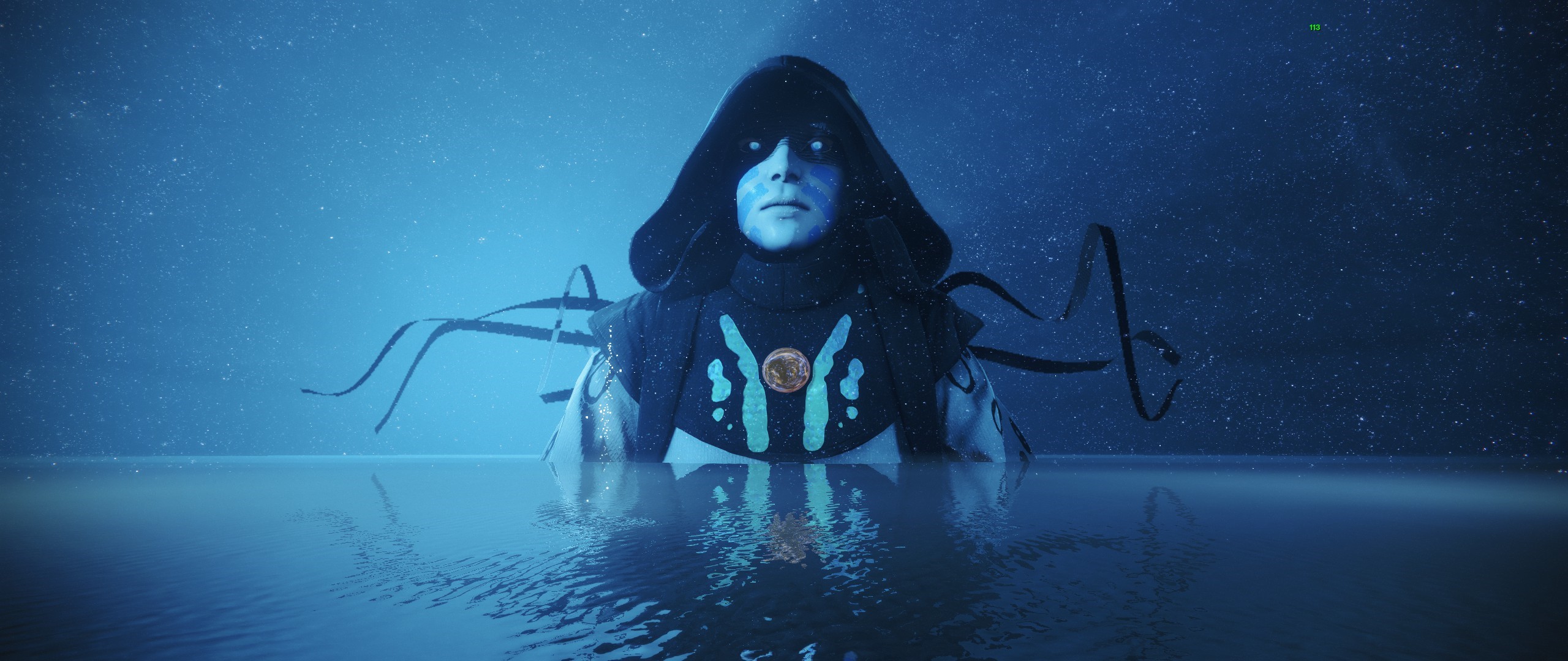 The Witness from Destiny 2 in water HD Wallpaper