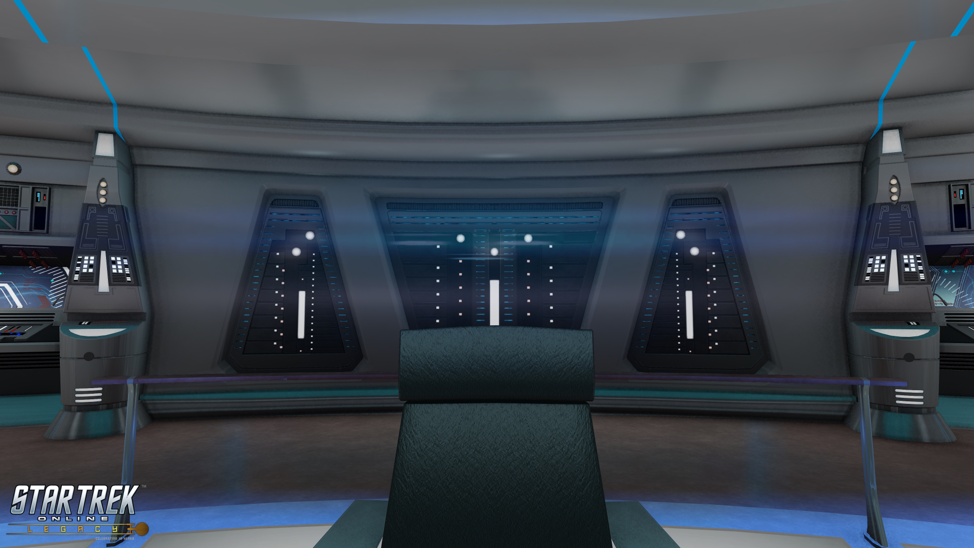Star Trek Online bridge interior HD Wallpaper