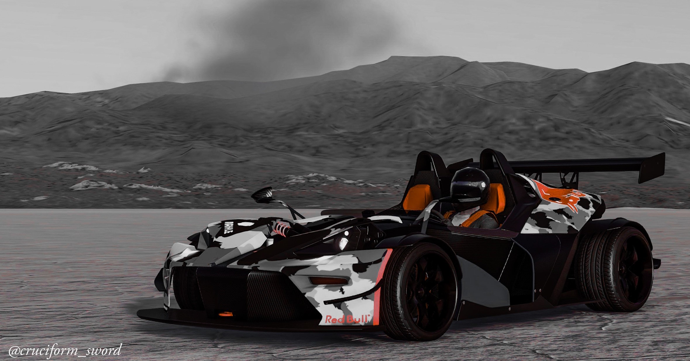 KTM X-Bow in The Crew 2 with Red Bull livery HD Wallpaper