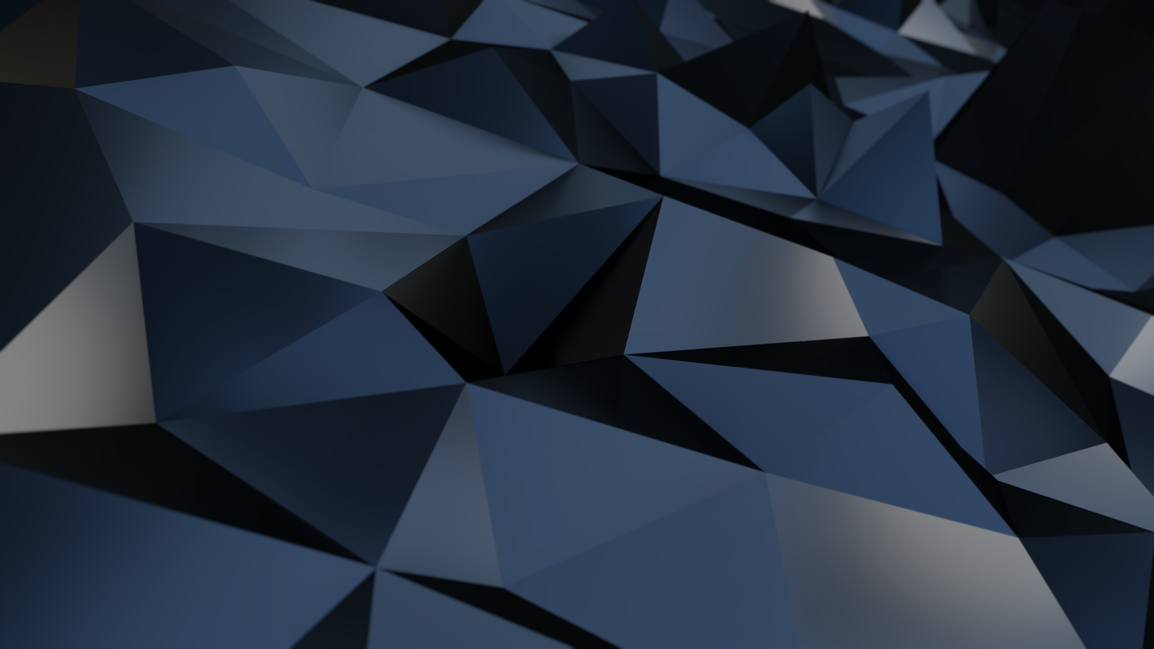 4K Low Poly Geometric Digital Art HD Wallpaper