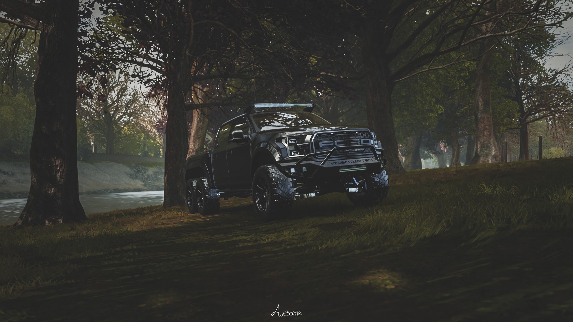 Hennessey Velociraptor 6x6 from Forza Horizon 4 HD Wallpaper