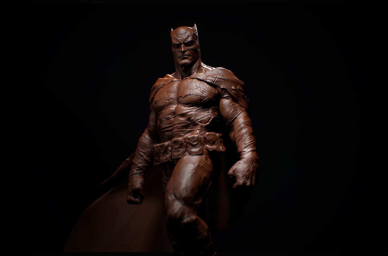 Batman sculpture HD Wallpaper