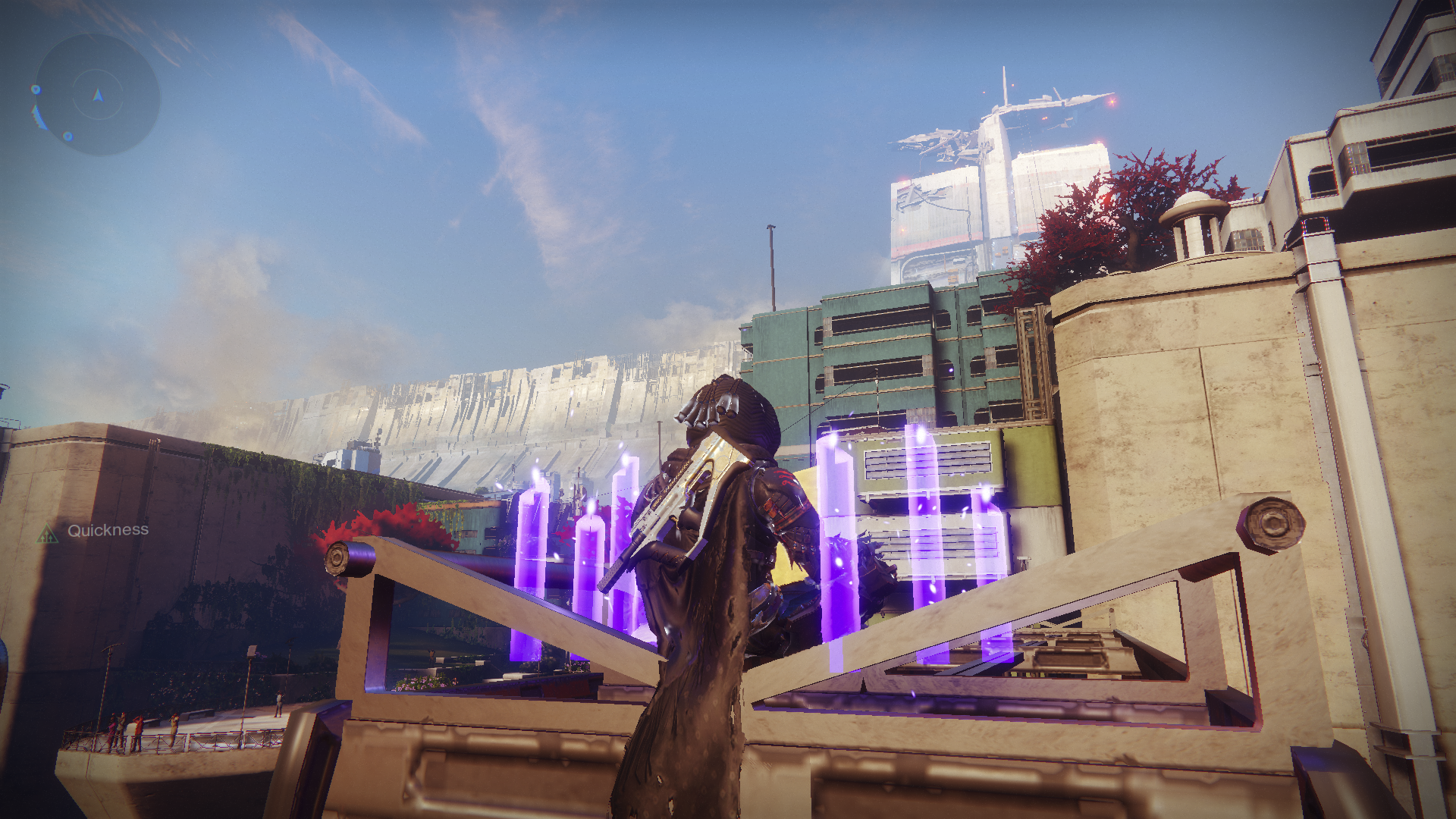 Guardian from Destiny 2 on a platform HD Wallpaper