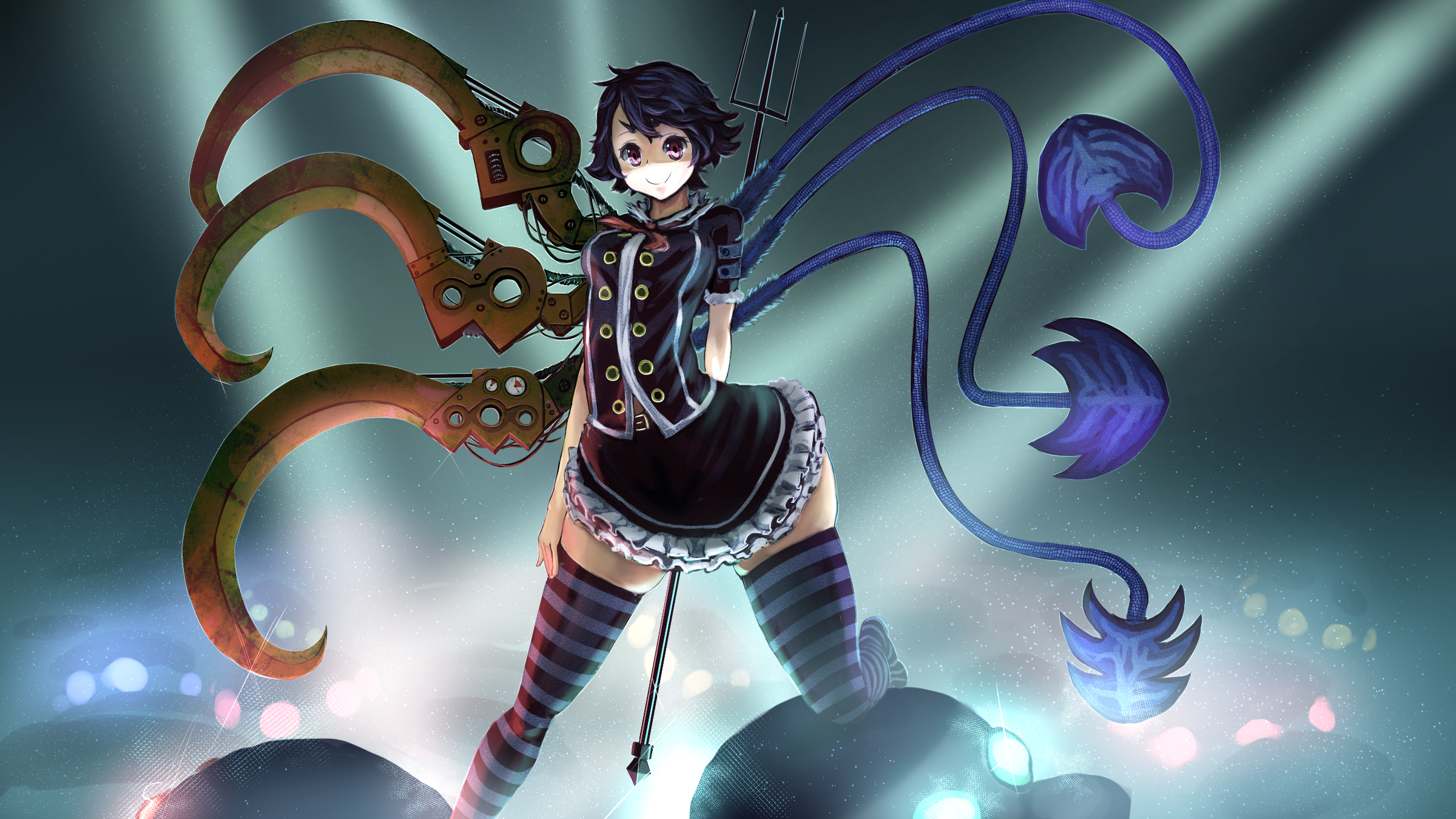 Houjuu Nue from Touhou Project HD Wallpaper