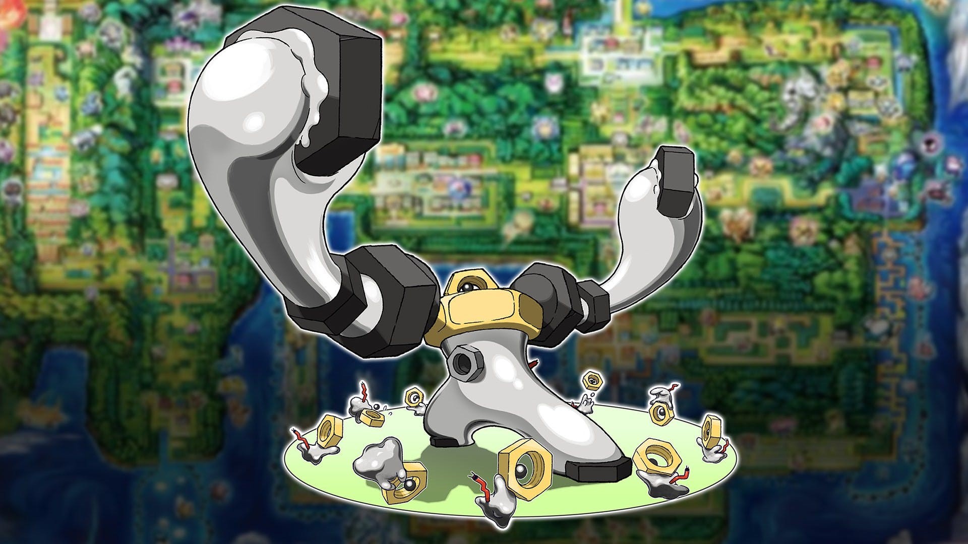 Melmetal and Meltan from Pokémon HD Wallpaper