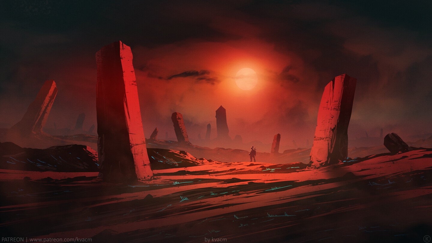 Digital artwork by Michal Kváč HD Wallpaper