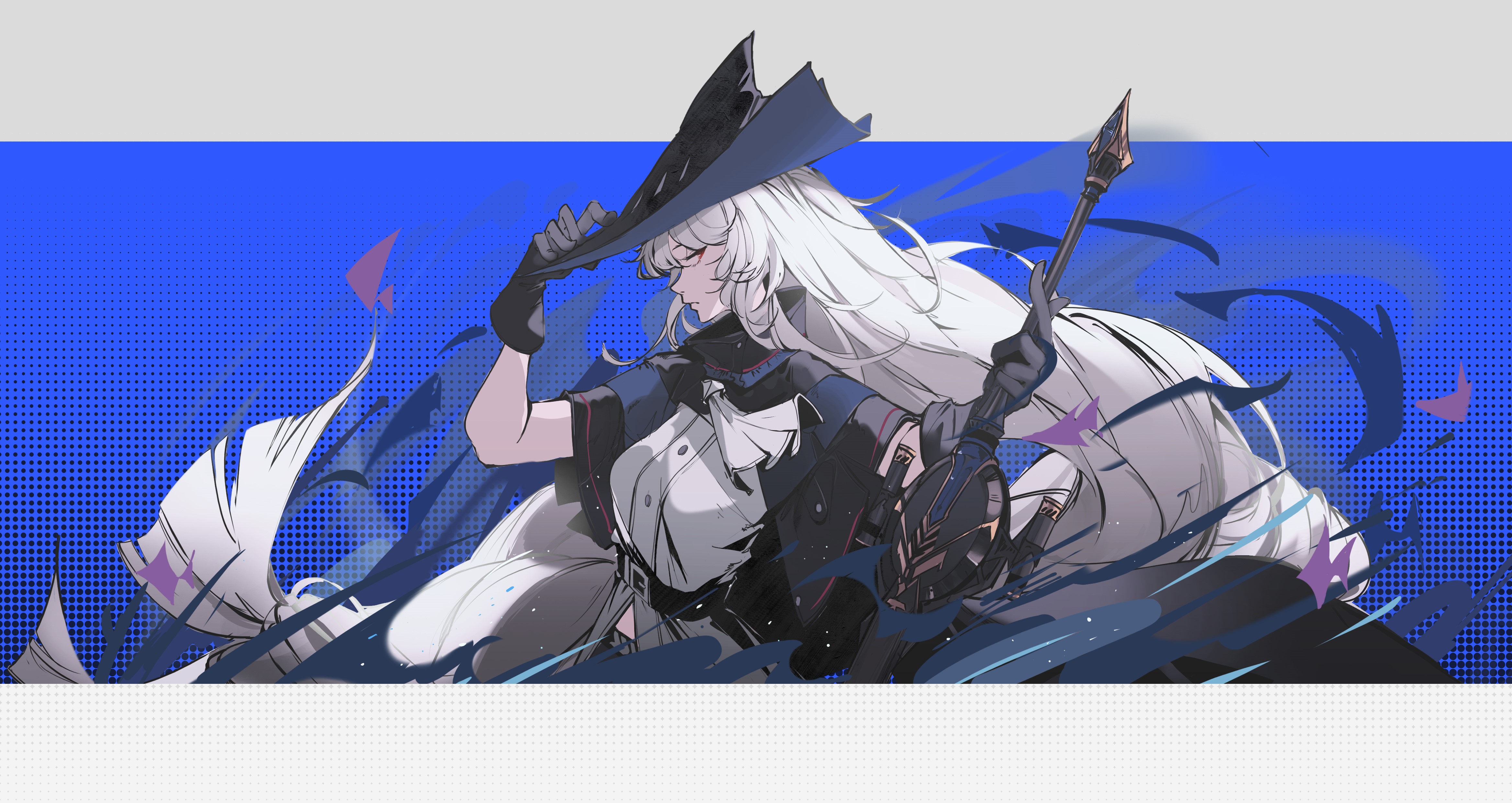 Skadi from Arknights HD Wallpaper