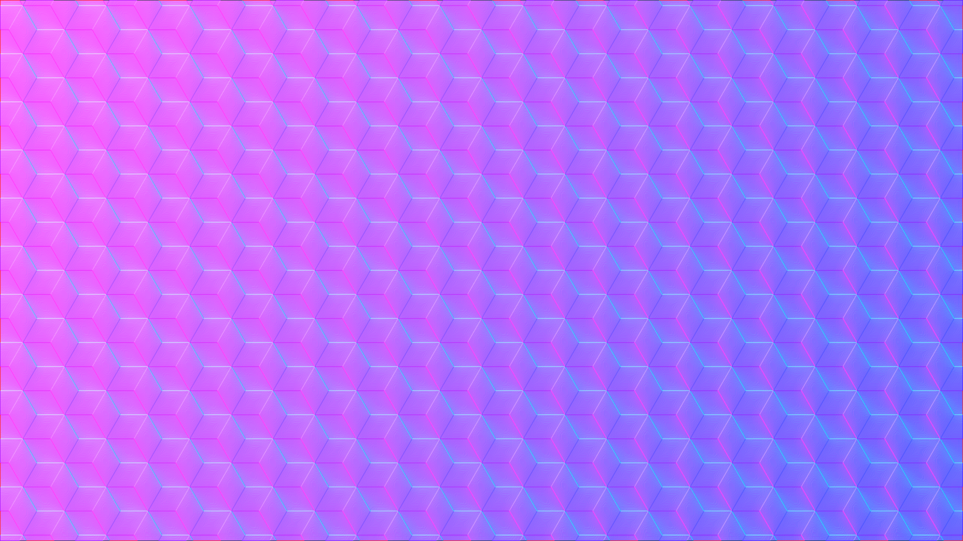 3D Abstract Cube Pattern with Gradient HD Wallpaper