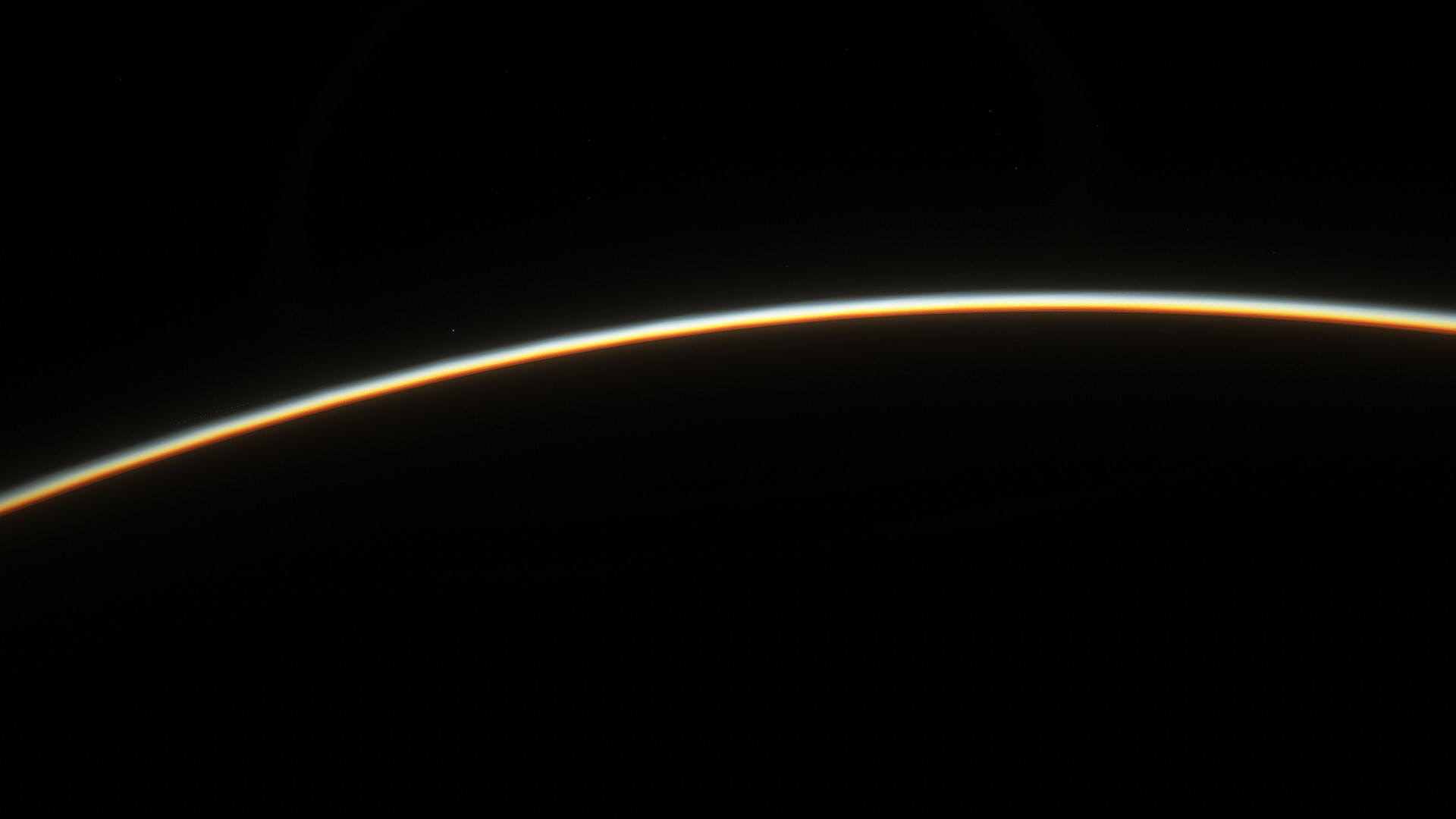 Planet atmosphere from space HD Wallpaper