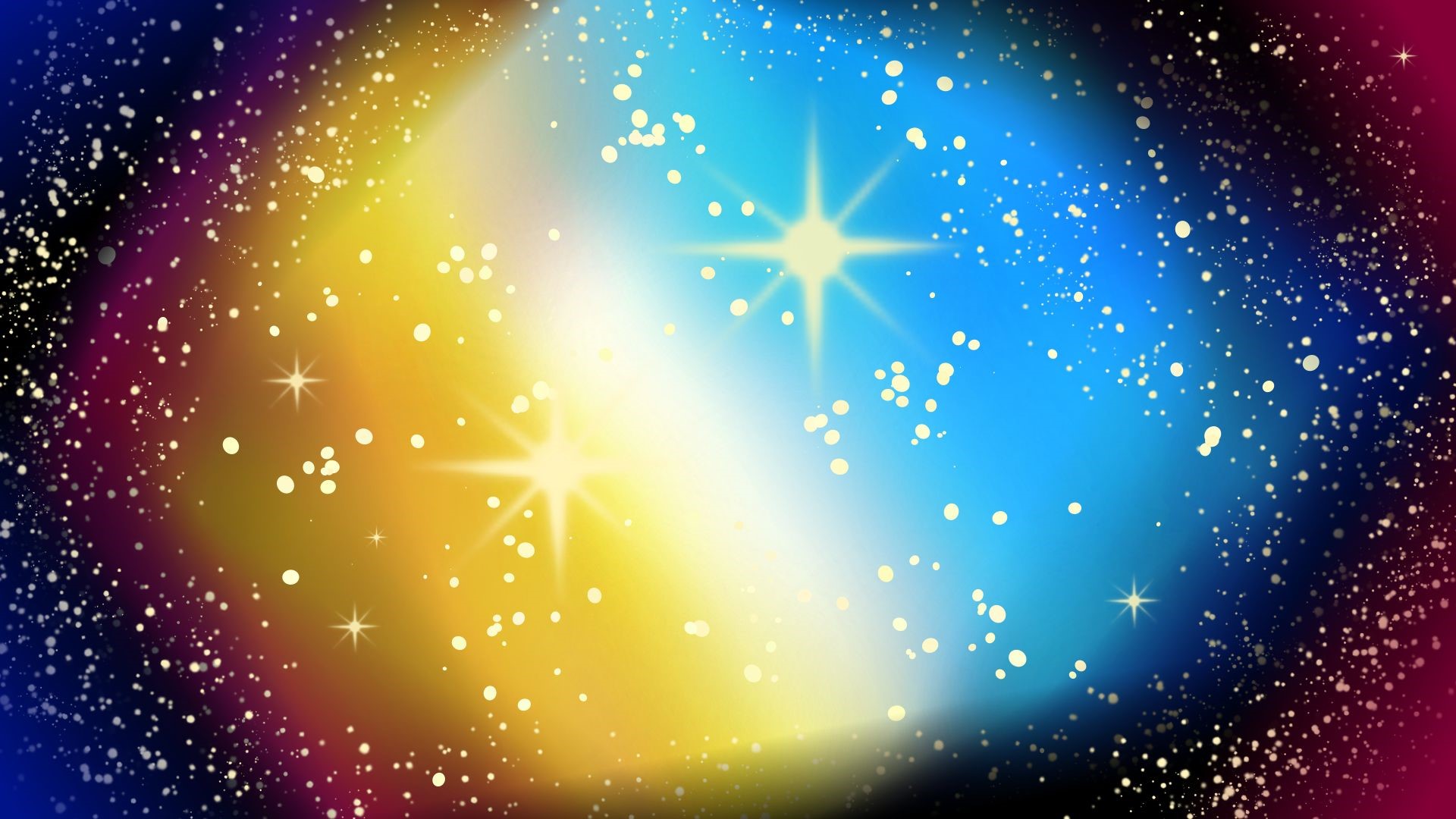 Colorful galaxy with stars and nebulae HD Wallpaper
