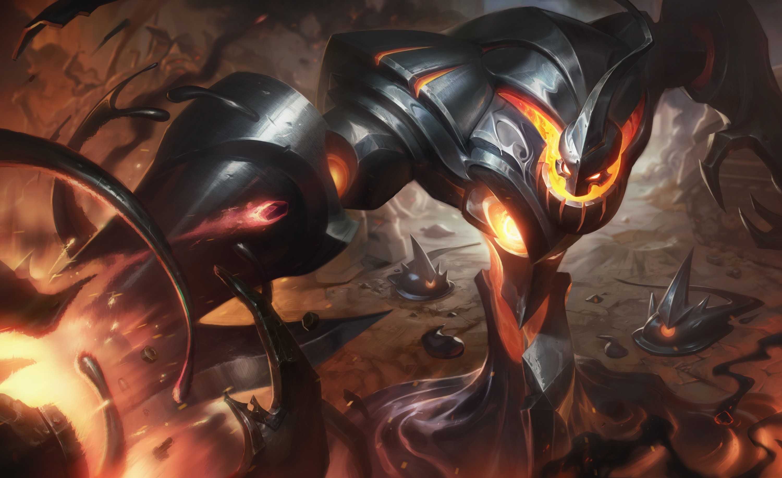 Battlecast Zac from League of Legends HD Wallpaper