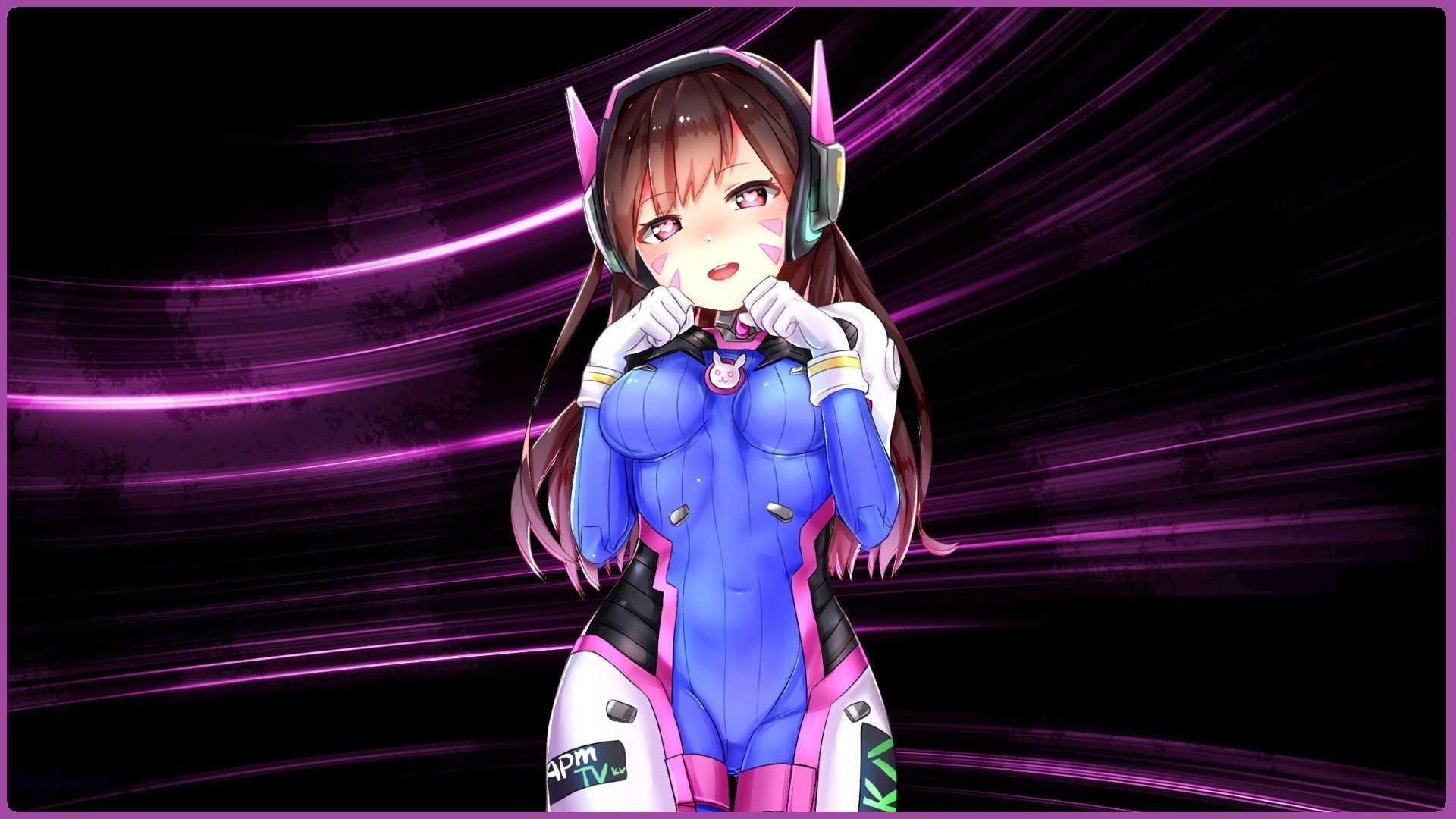D.Va from Overwatch HD Wallpaper